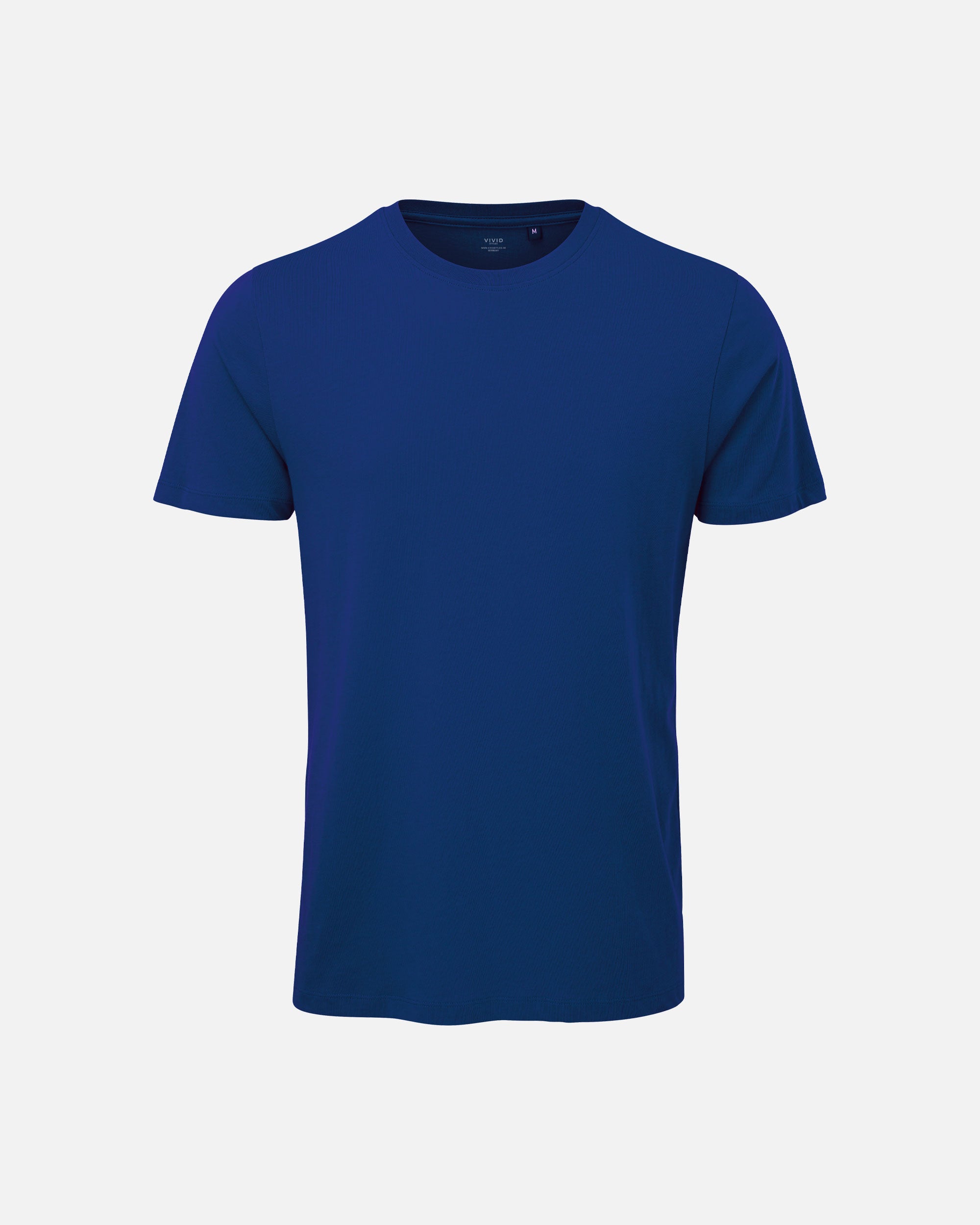 Leichtes Herren Basic T-Shirt Royal Blue von VIVID