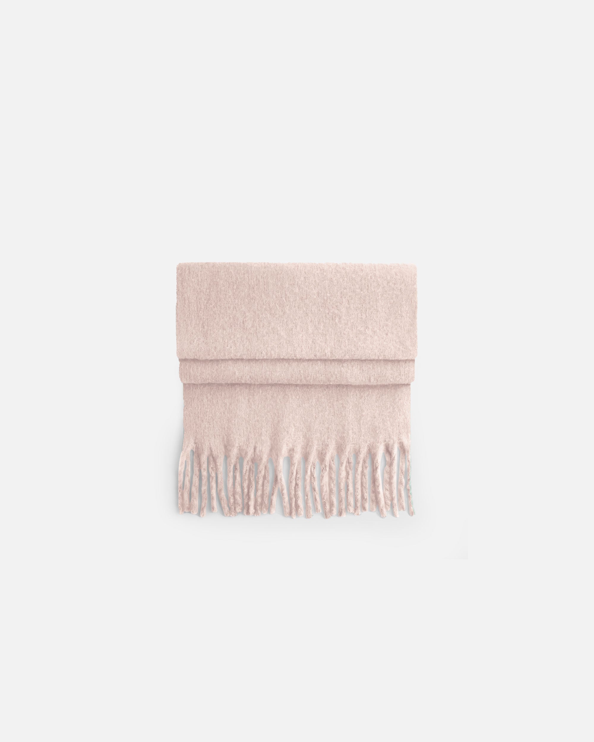 Flauschiger Schal Blush Pink von VIVID