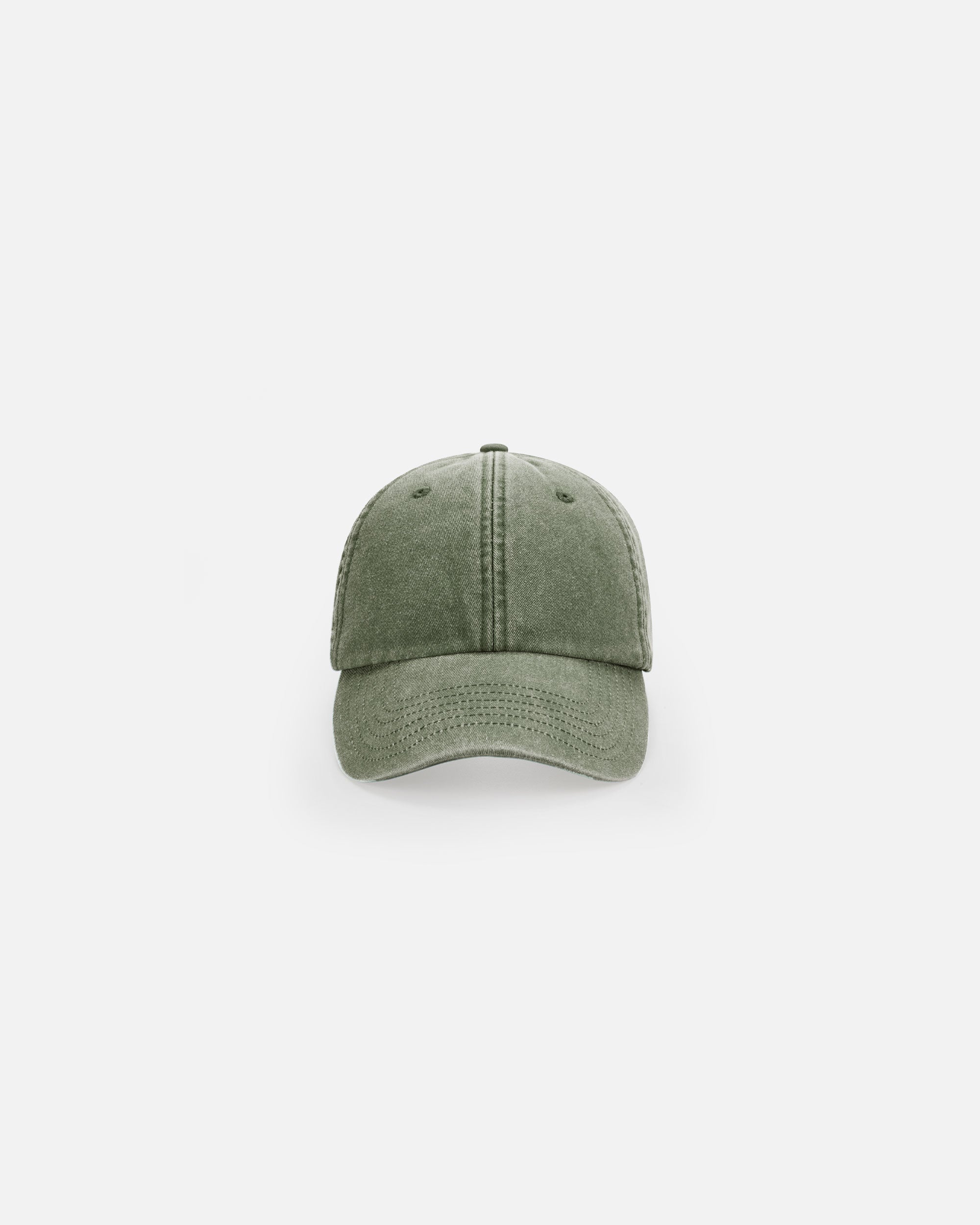 Vintage Kappe Vintage Olive Green von VIVID