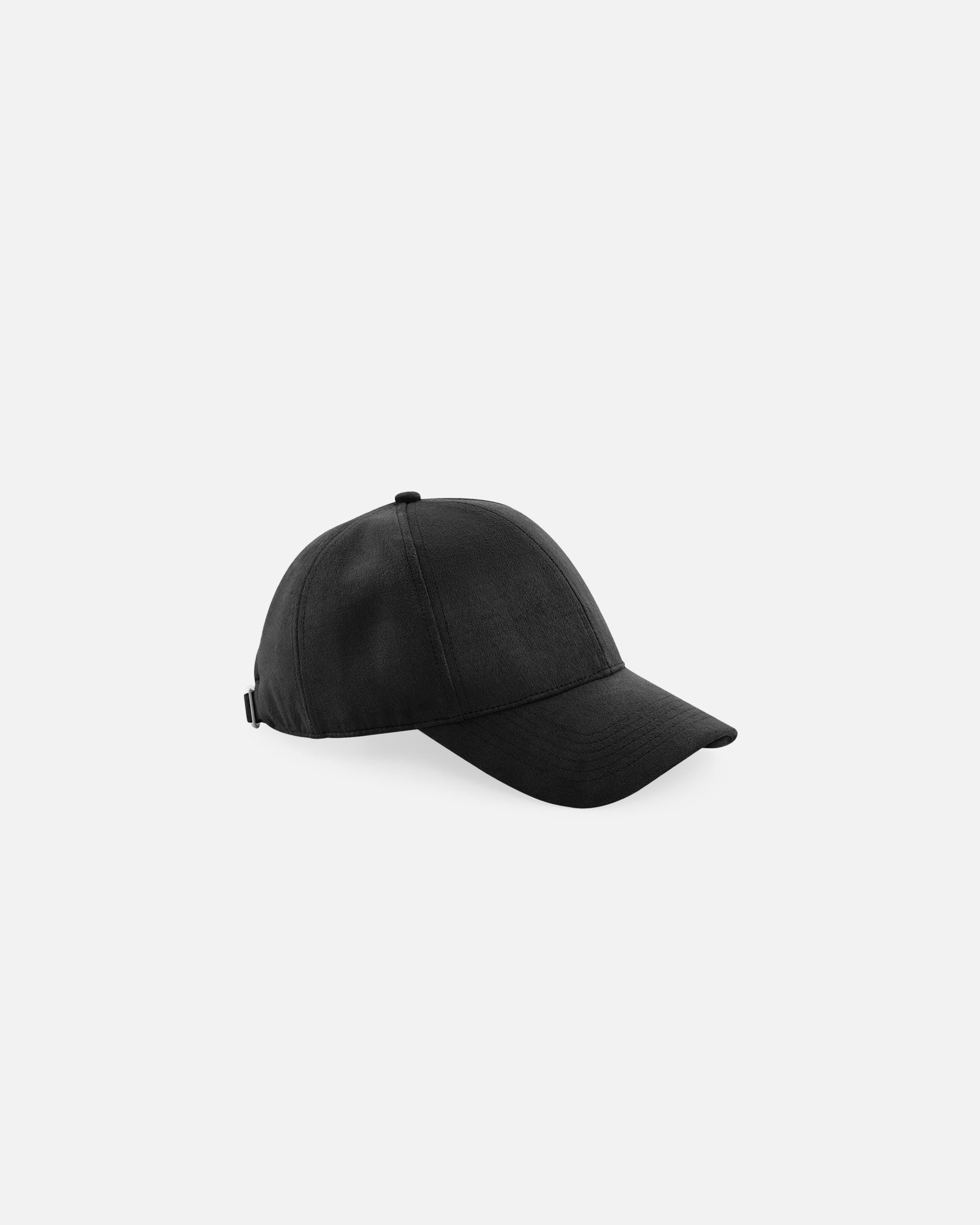 Wildlederimitat Kappe Black Unisex von VIVID