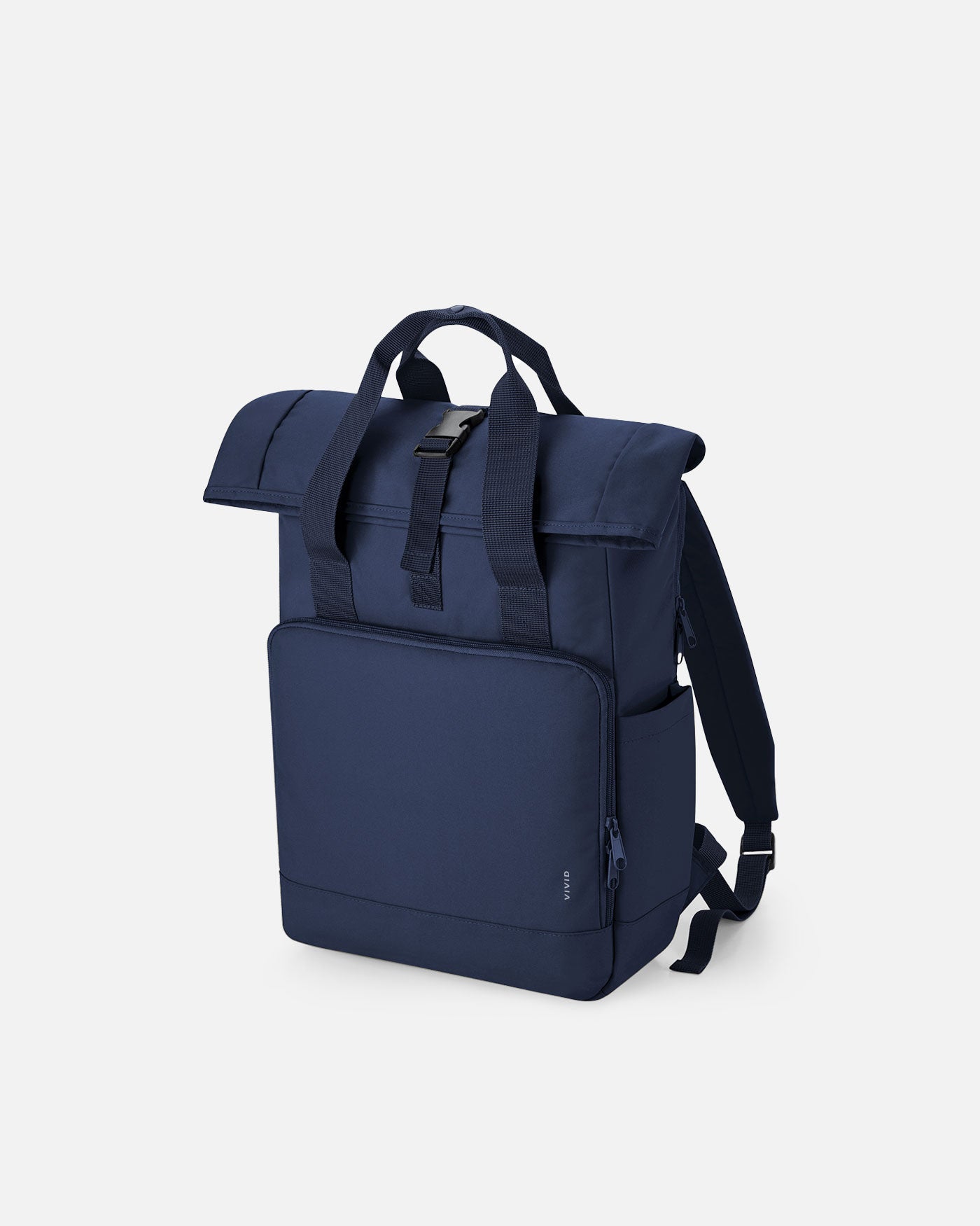 Alltags Rolltop Laptop Rucksack mit zwei Griffen