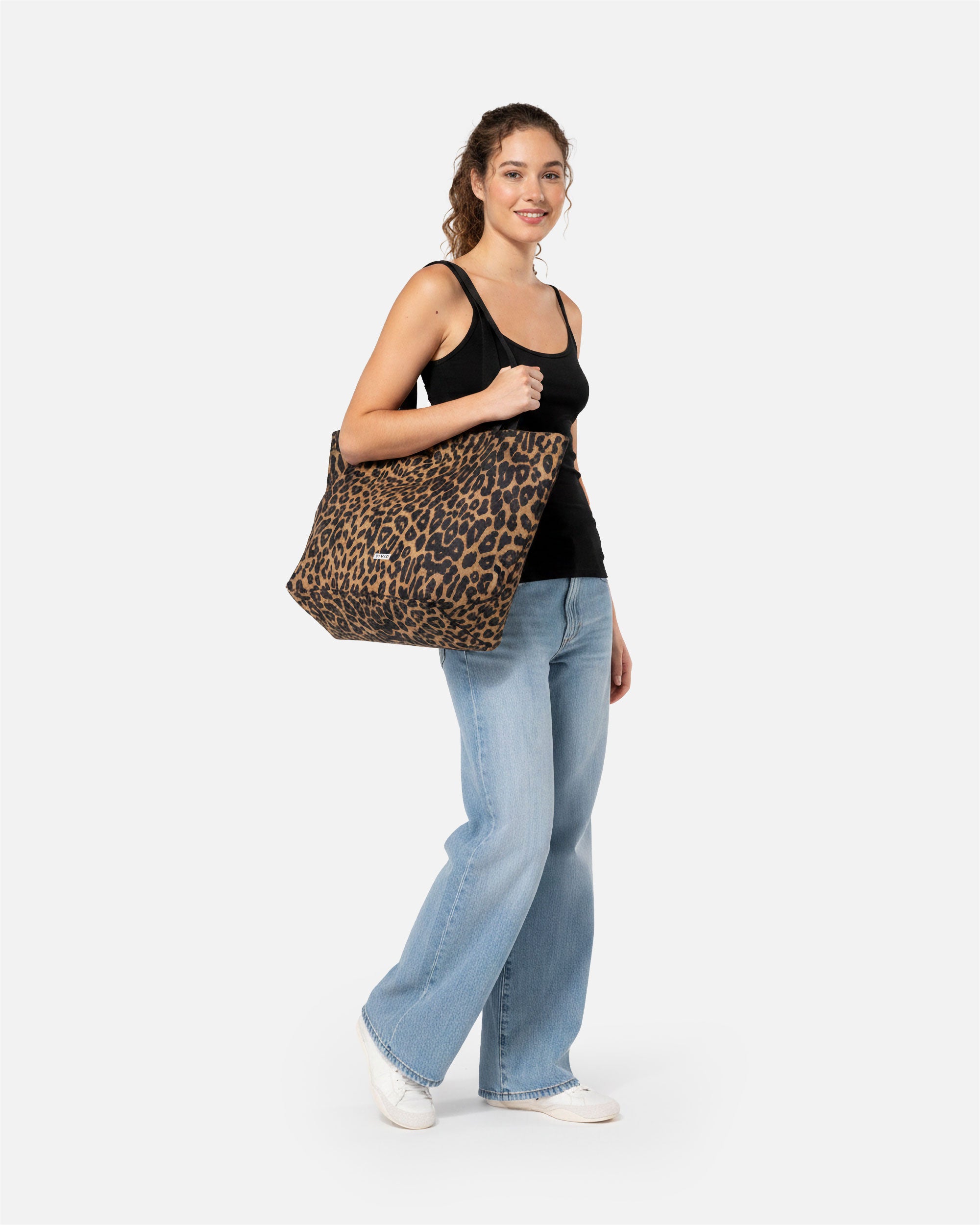 Tragetasche mit Leopardenmuster von VIVID