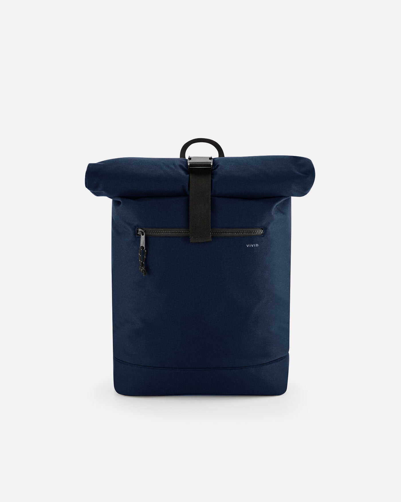 Alltags Rolltop Rucksack Navy Blue von VIVID