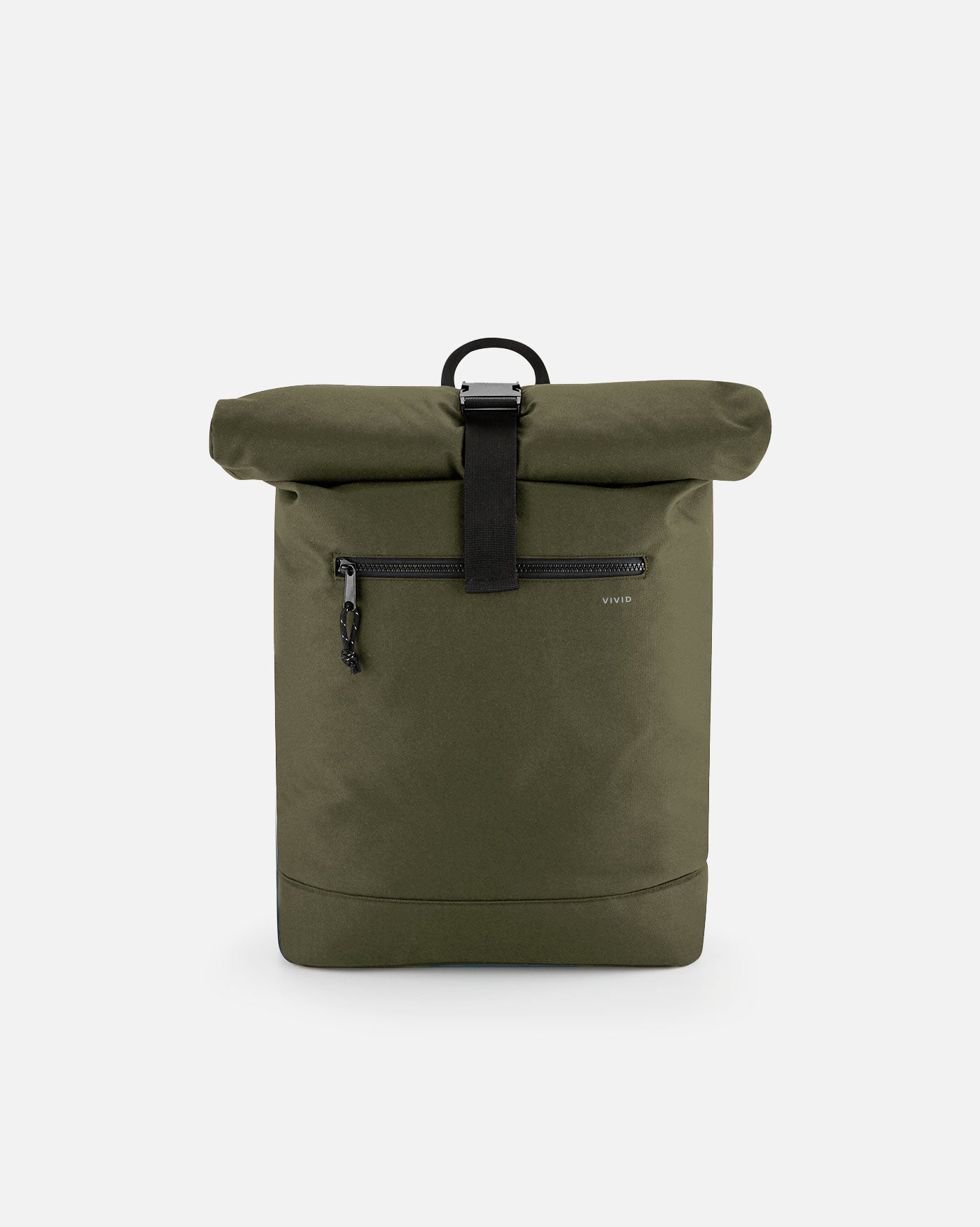 Alltags Rolltop Rucksack Olive von VIVID