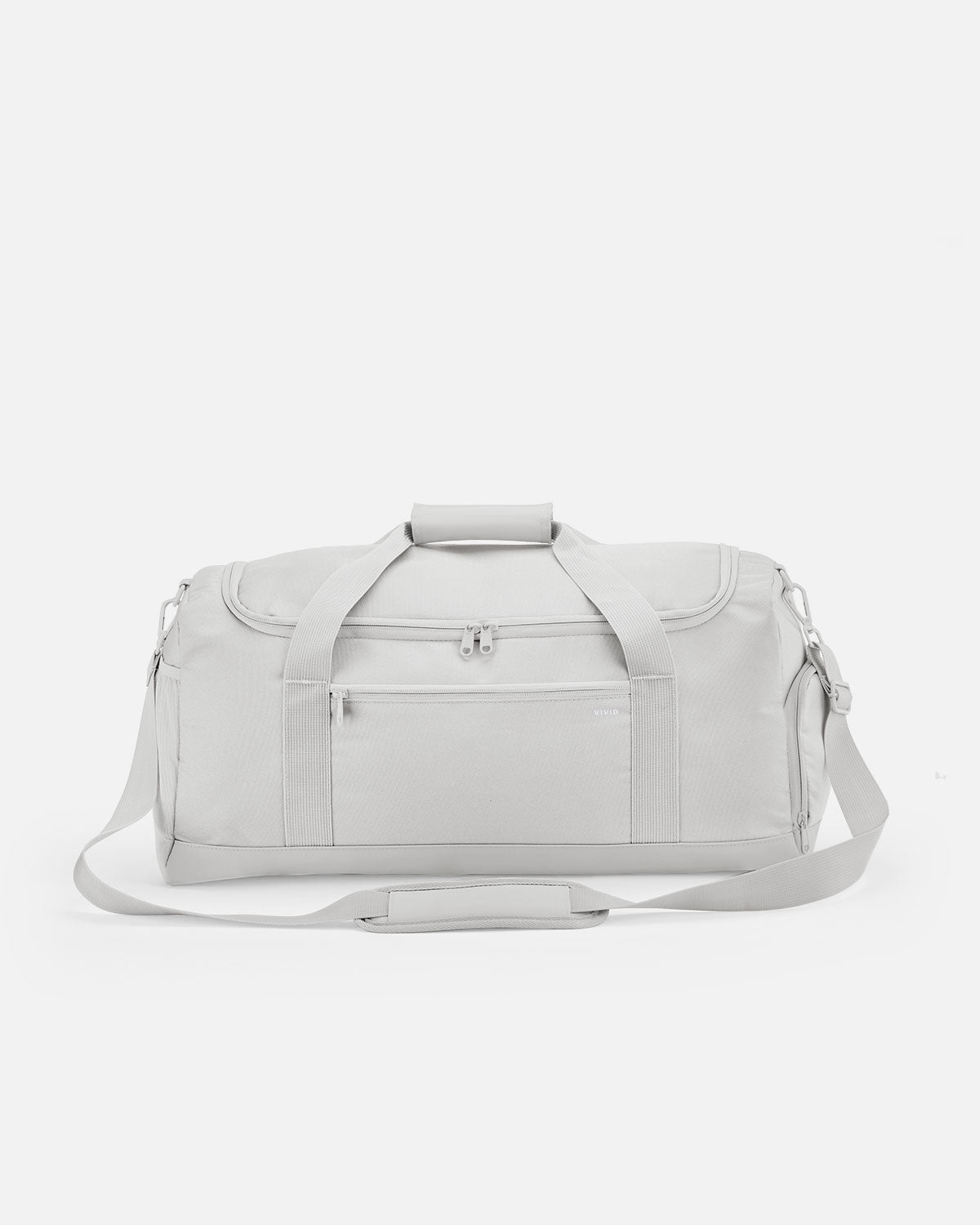 Klassische Trainingstasche Mittel Light Grey von VIVID