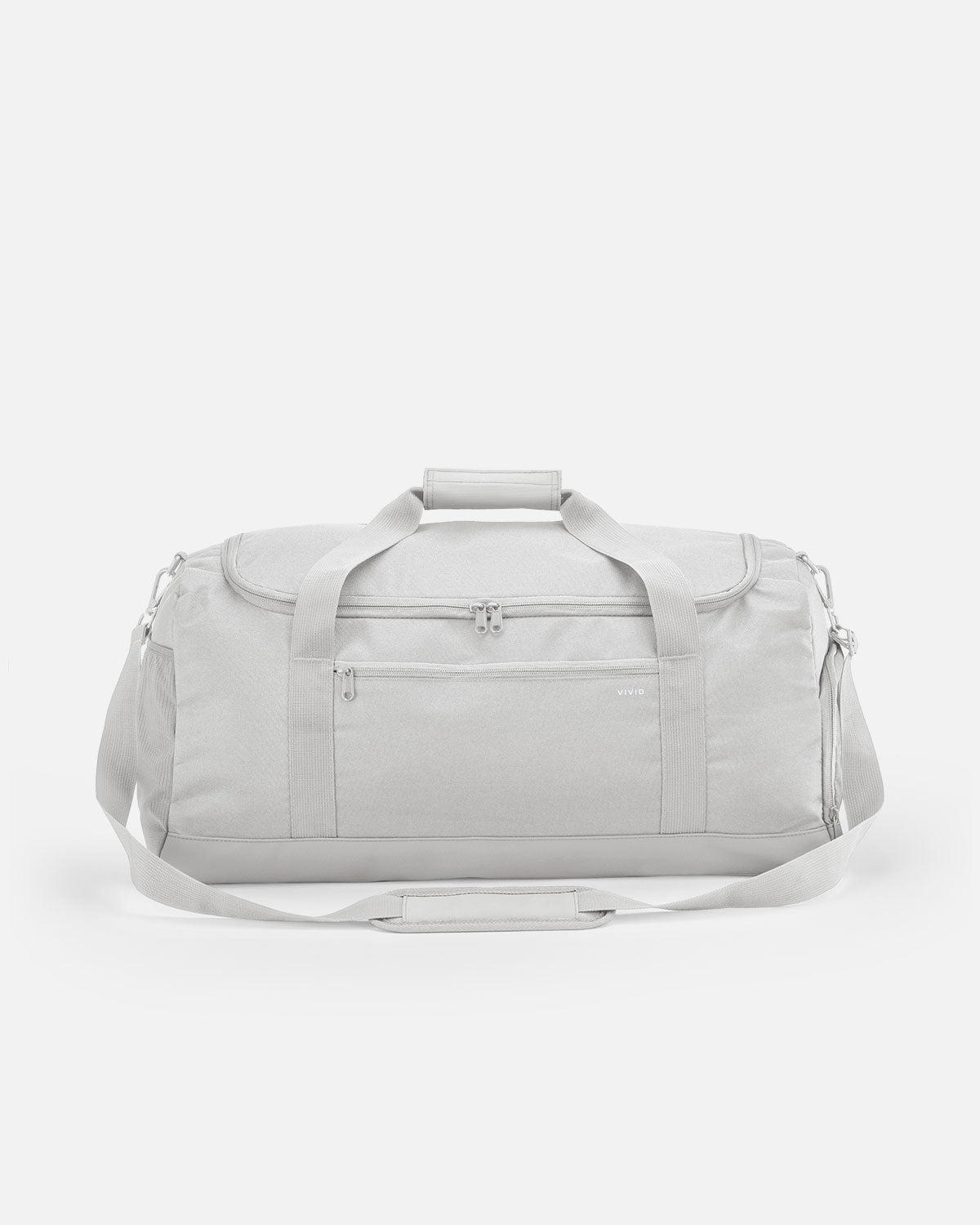 Klassische Trainingstasche Groß Light Grey von VIVID
