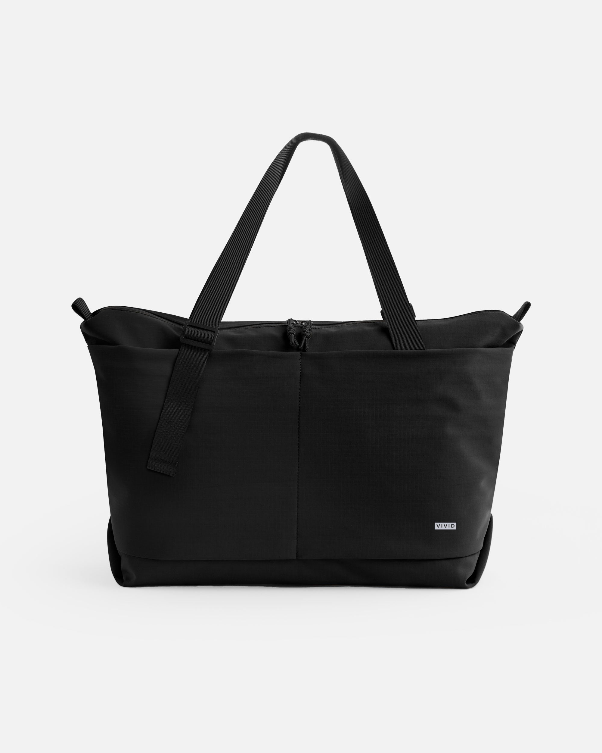 Minimalistische Tragetasche Black von VIVID