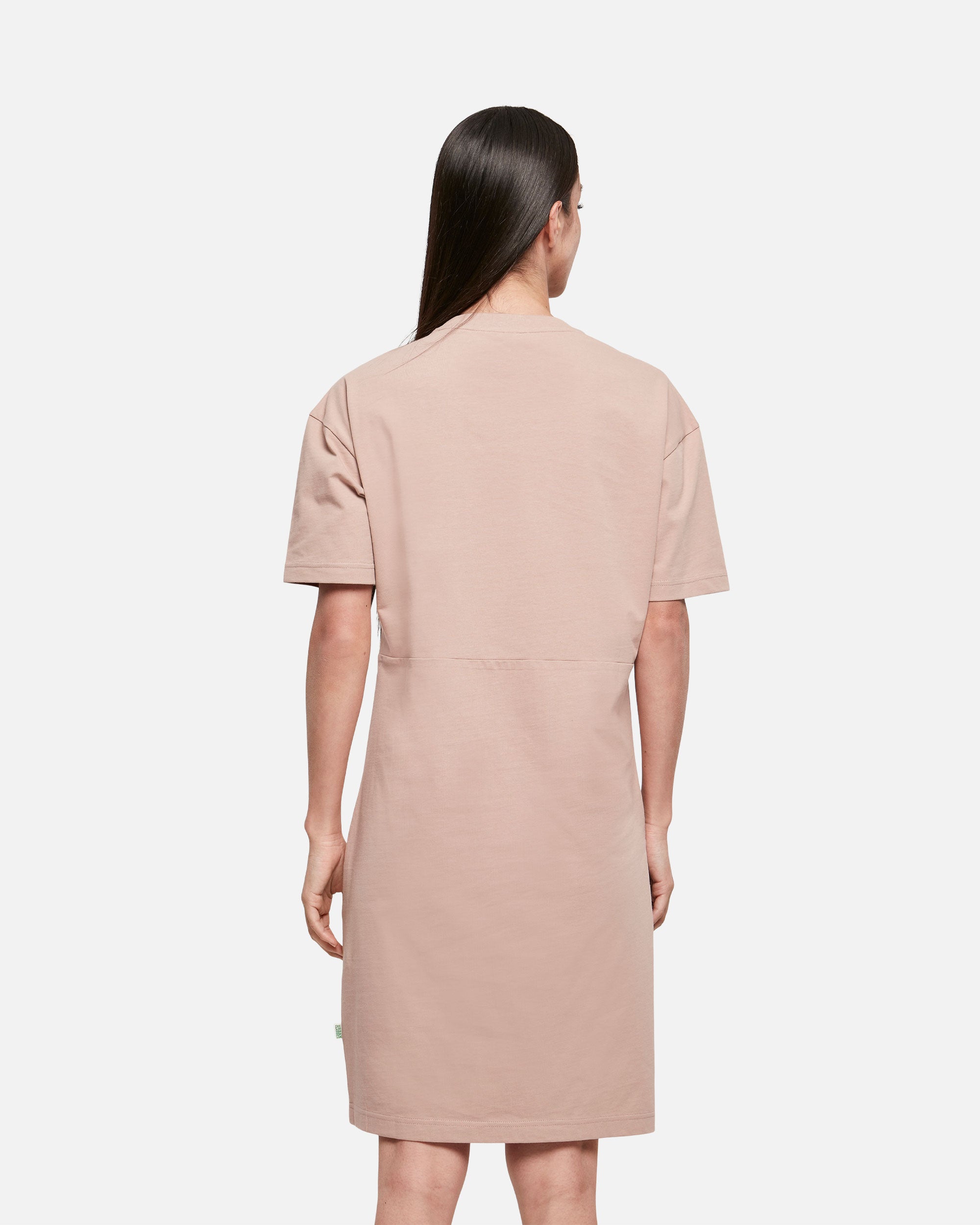 Übergroßes T-Shirt Kleid mit Seitenschlitz von VIVID