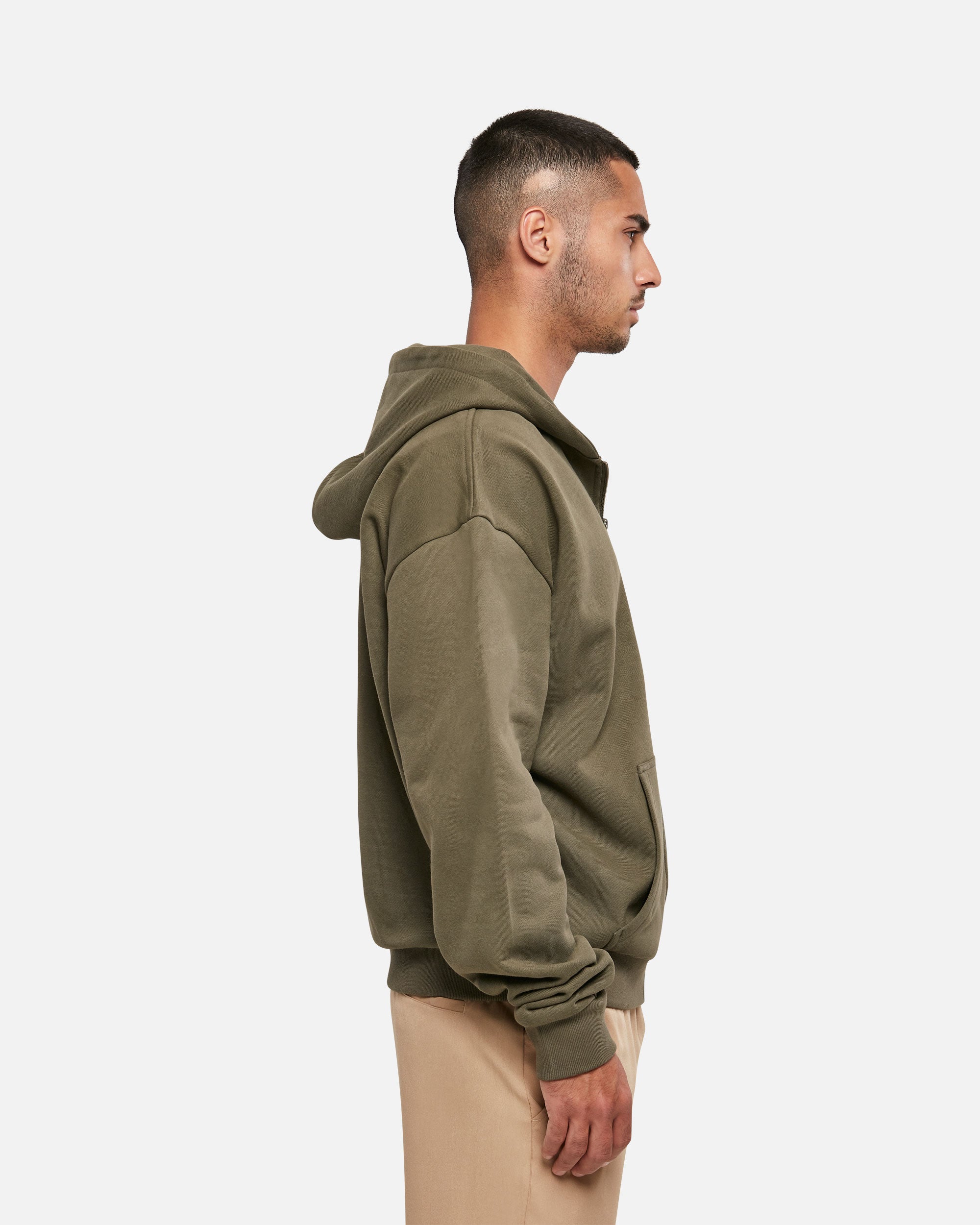 Schwerer Herren Zip Kapuzenpullover von VIVID
