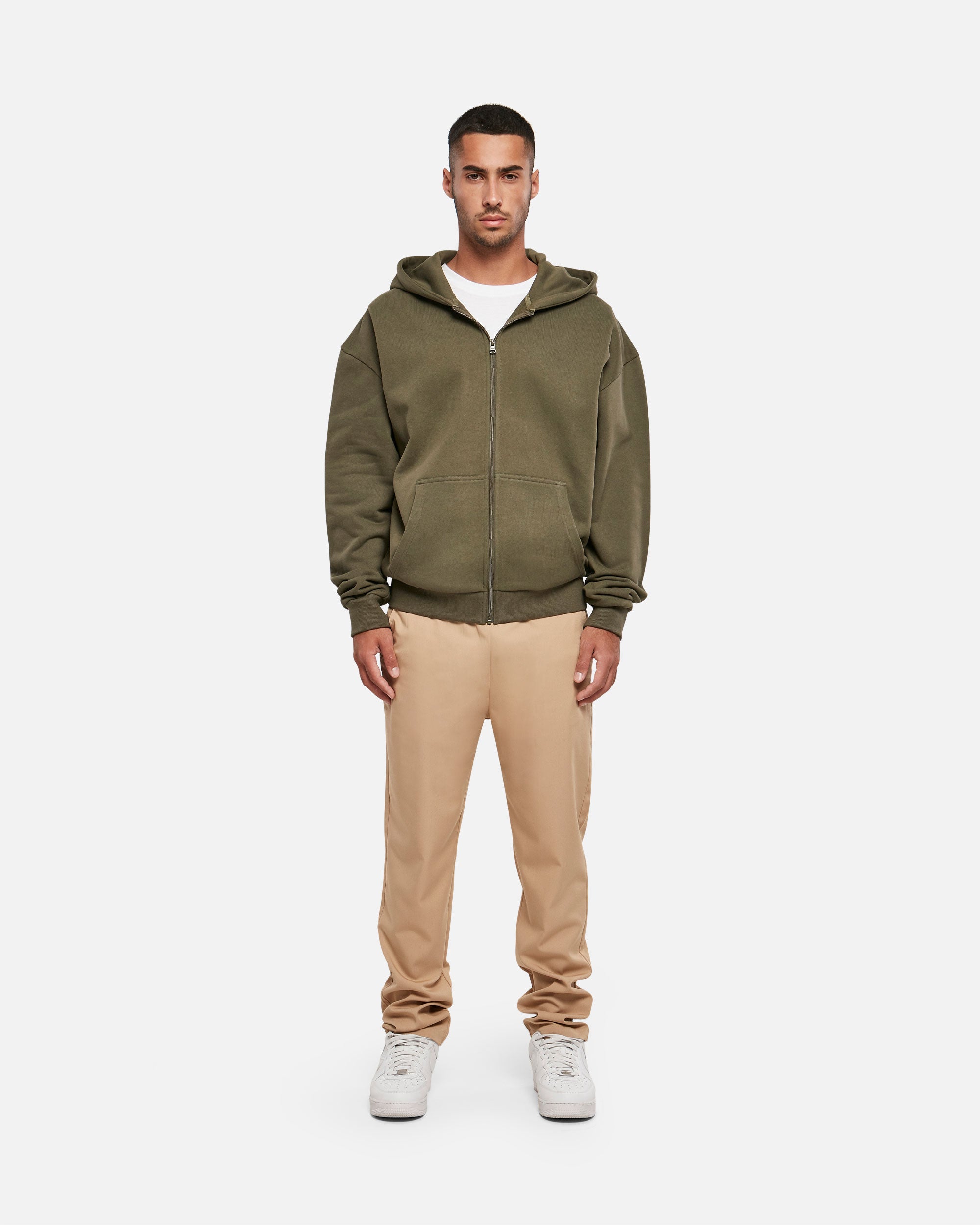 Schwerer Herren Zip Kapuzenpullover von VIVID