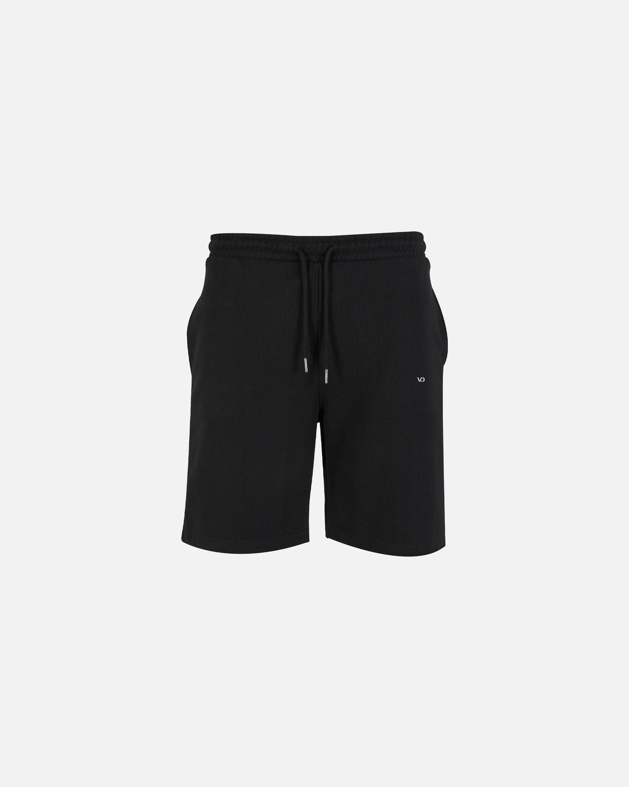 Schwere Herren Sweatshorts Black von VIVID