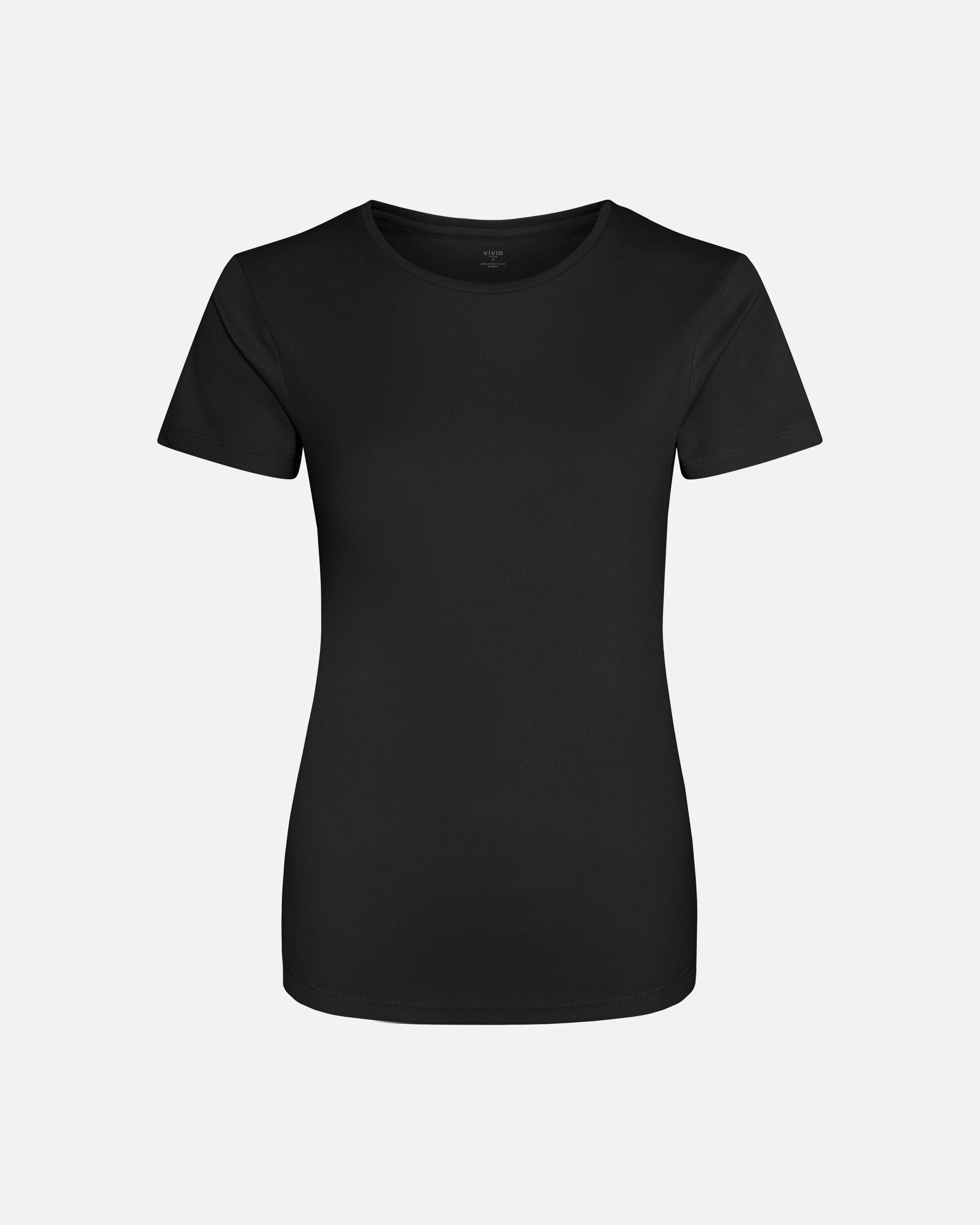 Damen Cool Sport T-Shirt Black von VIVID