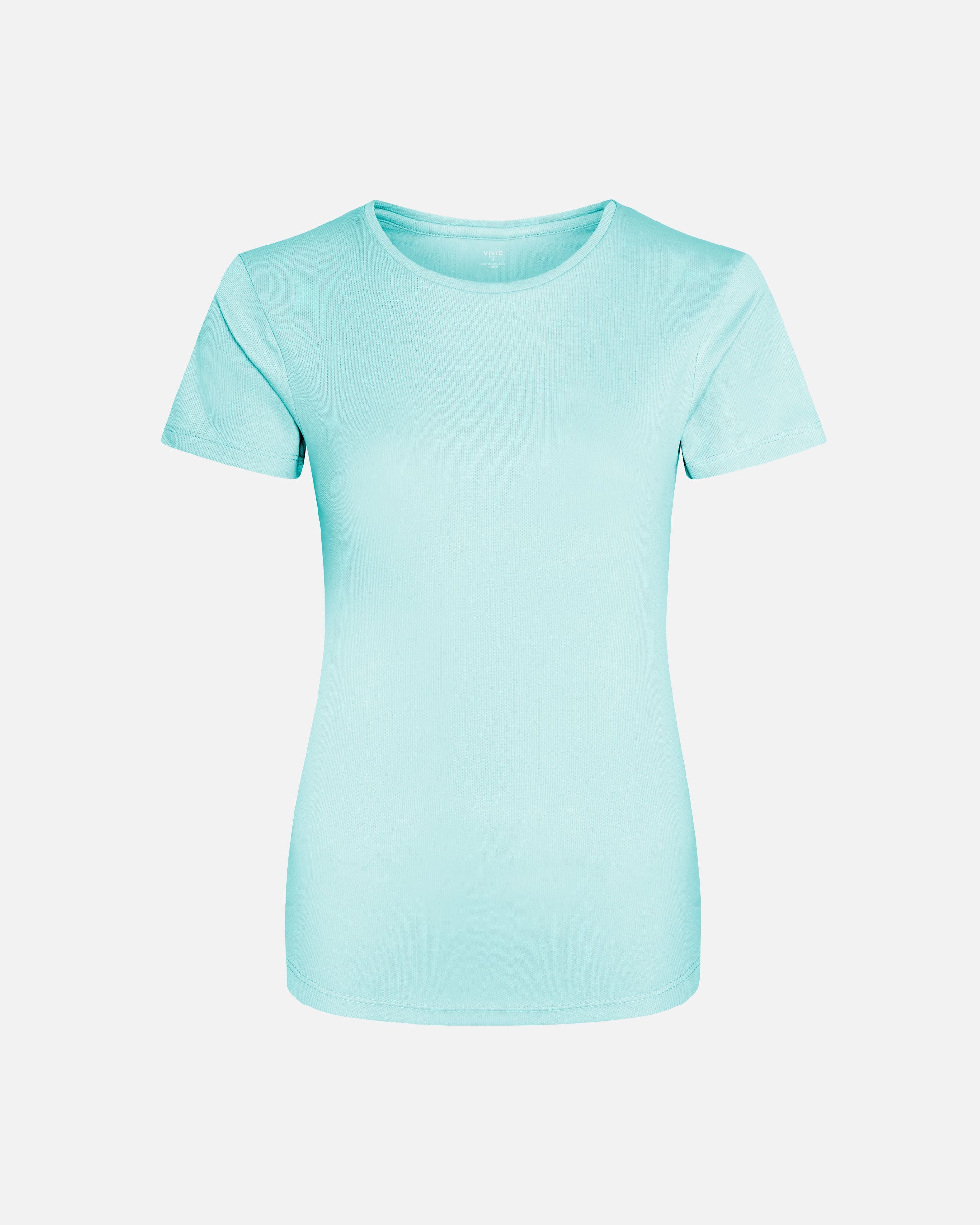Damen Cool Sport T-Shirt Blue Mint von VIVID