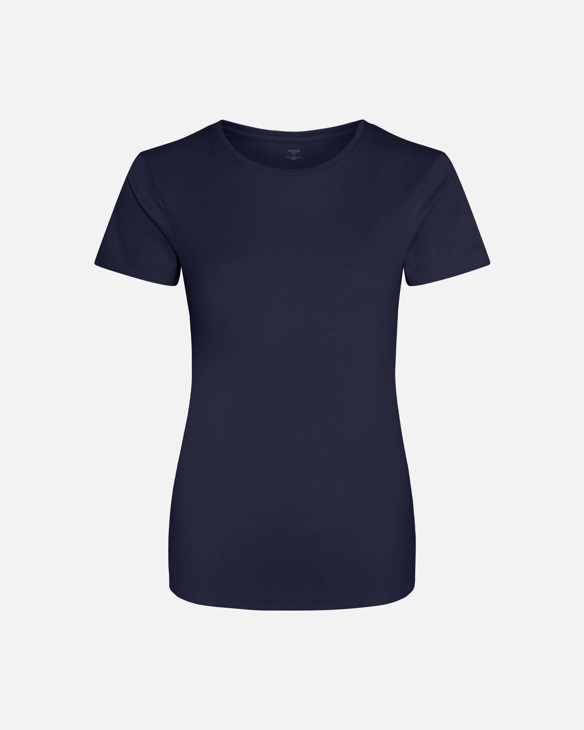 Damen Cool Sport T-Shirt Navy von VIVID