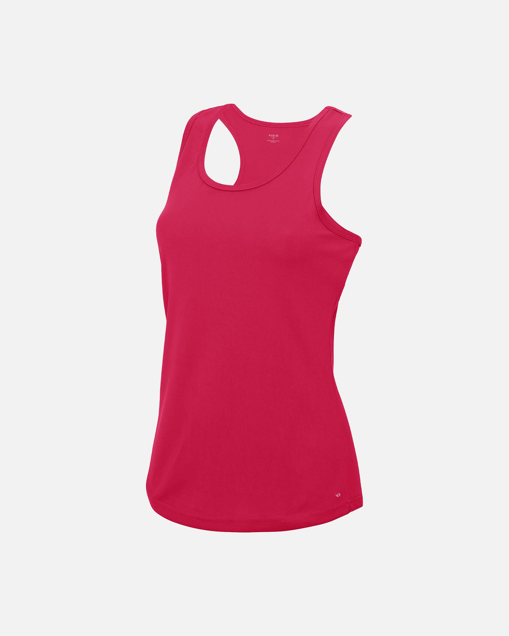 Klassisches Damen Sport Tanktop Hot Pink von VIVID