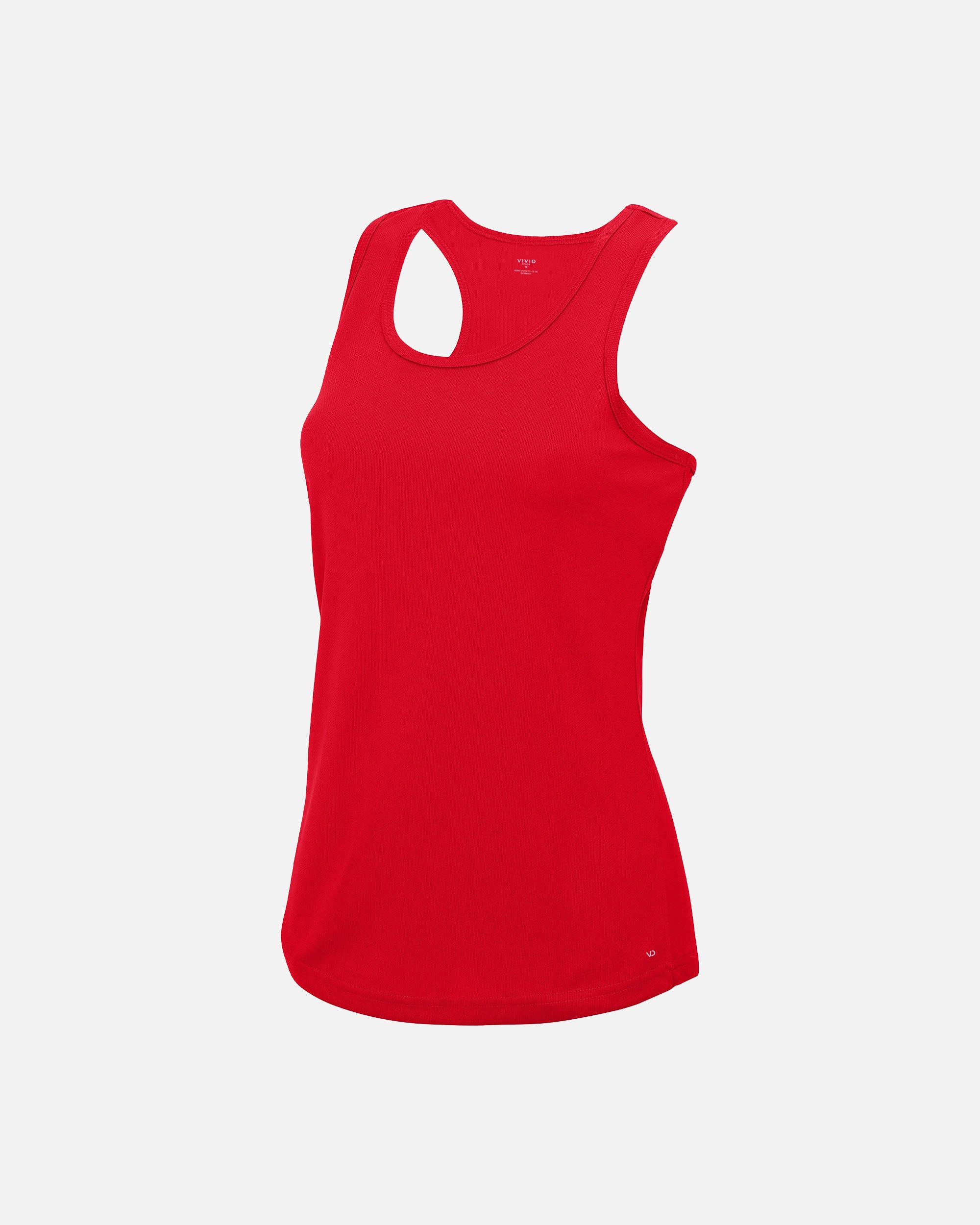 Klassisches Damen Sport Tanktop Fire Red von VIVID