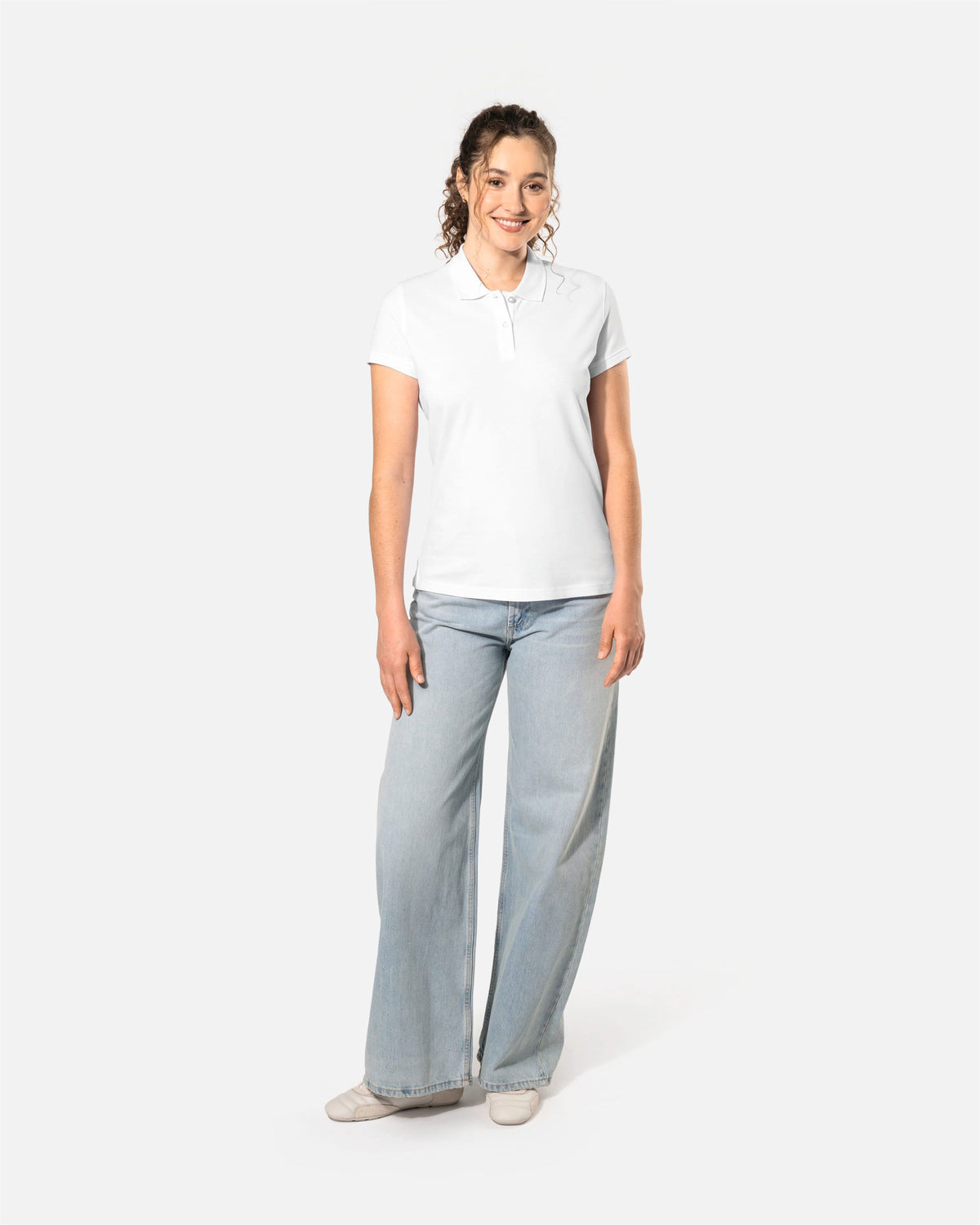Klassisches Damen Piqué Polo T-Shirt 2.0 von VIVID