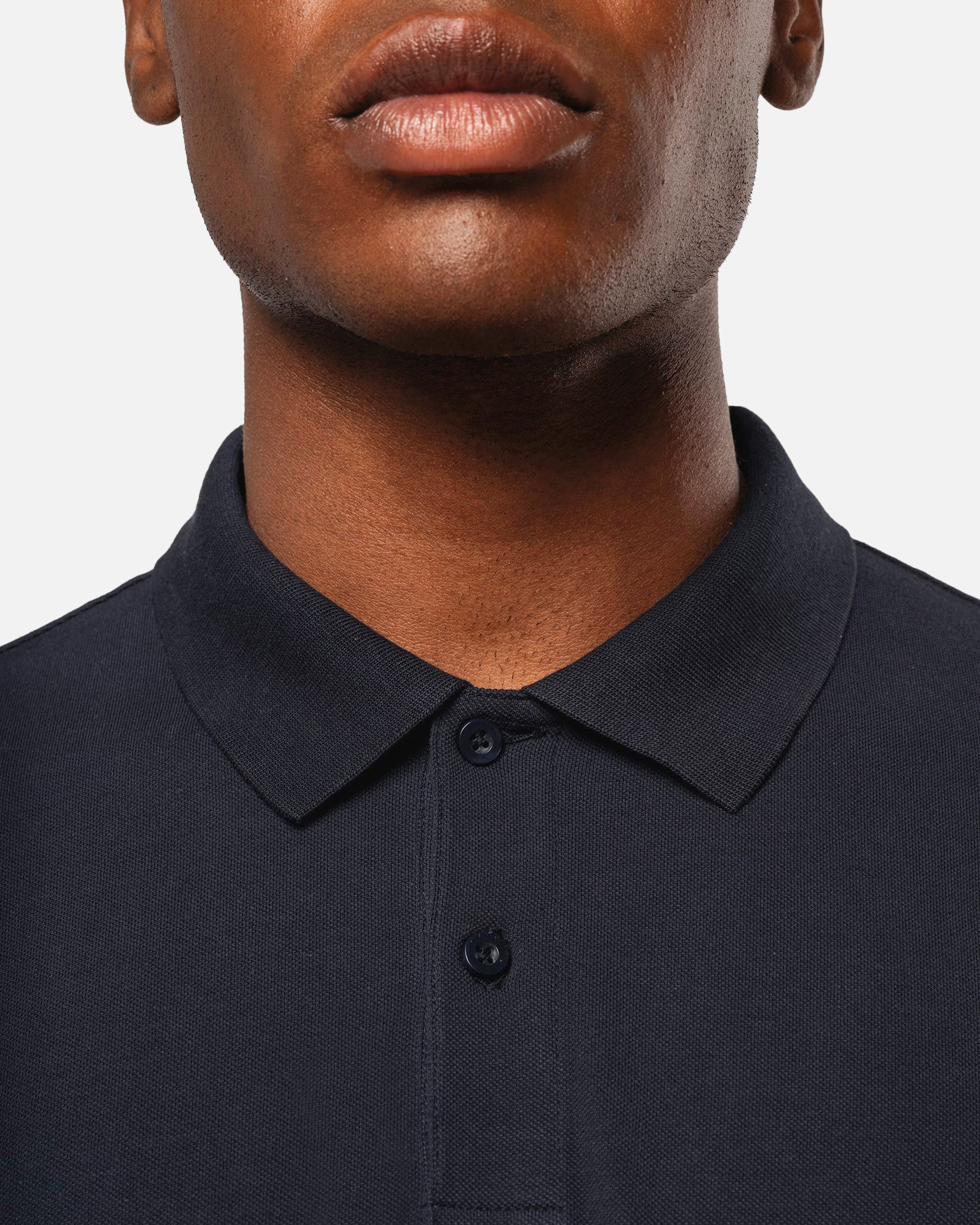 Klassisches Herren Piqué Polo Langarmshirt 2.0