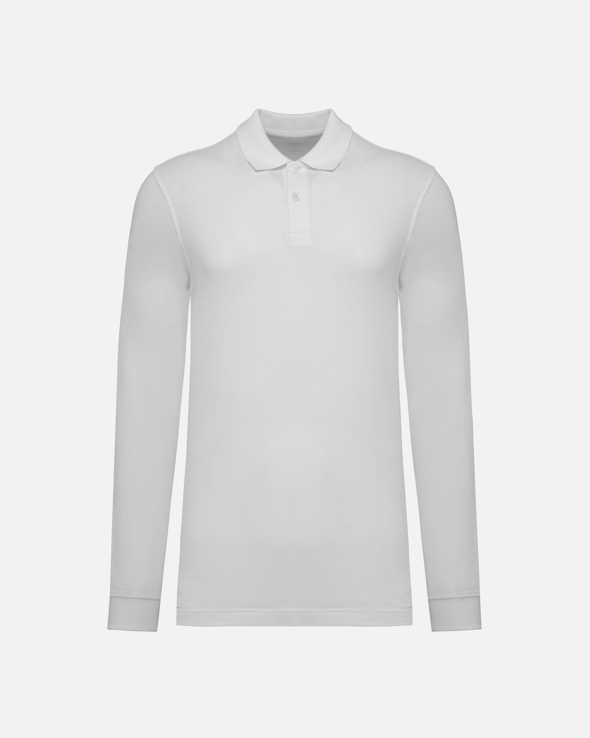 Klassisches Herren Piqué Polo Langarmshirt 2.0