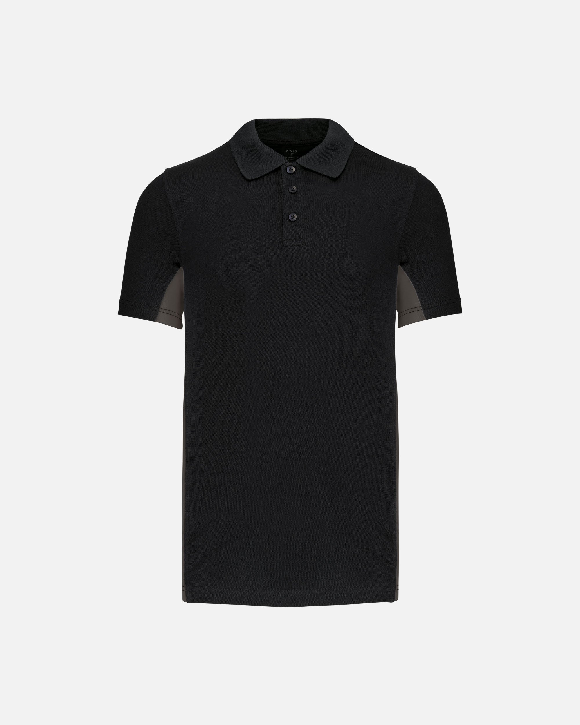 Zweifarbiges Herren Piqué Polo T-Shirt 2.0