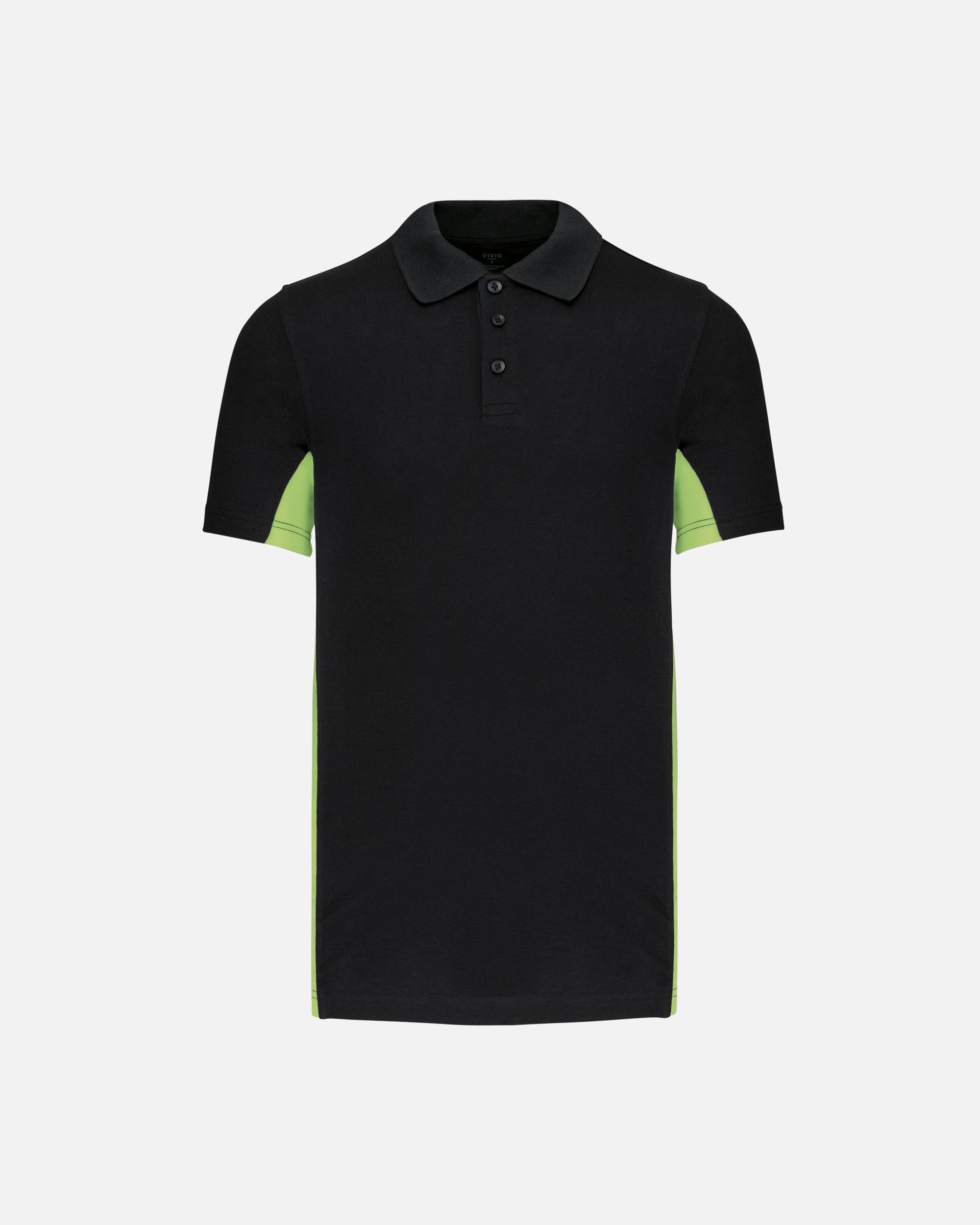 Zweifarbiges Herren Piqué Polo T-Shirt 2.0