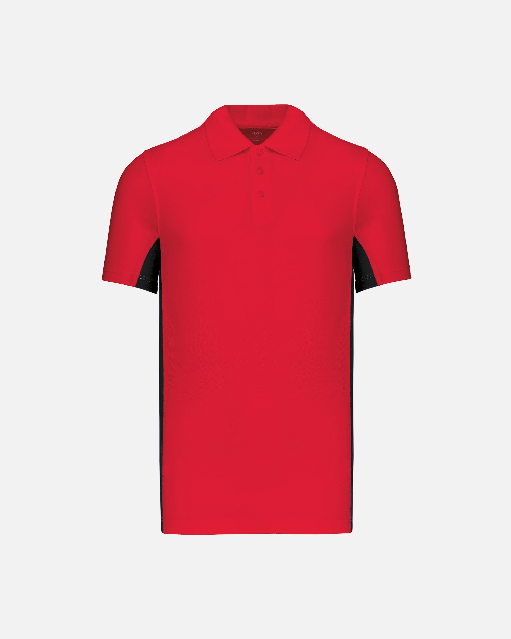 Zweifarbiges Herren Piqué Polo T-Shirt 2.0