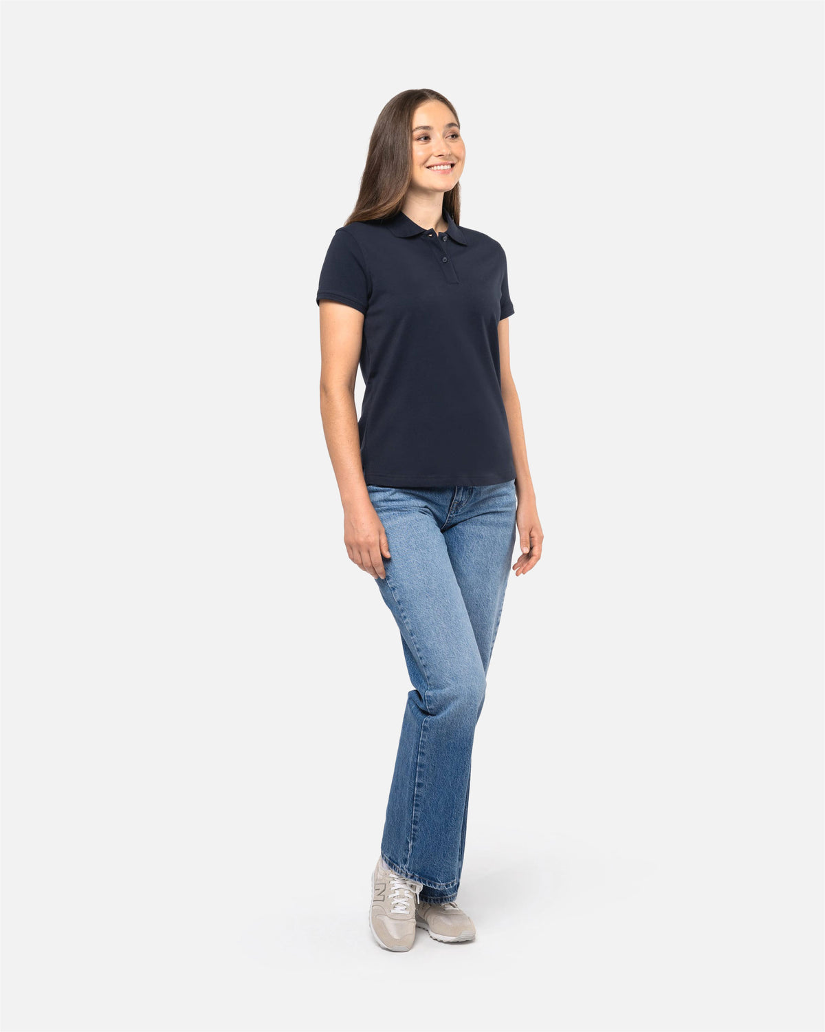 Schweres Damen Piqué Polo T-Shirt 2.0 von VIVID
