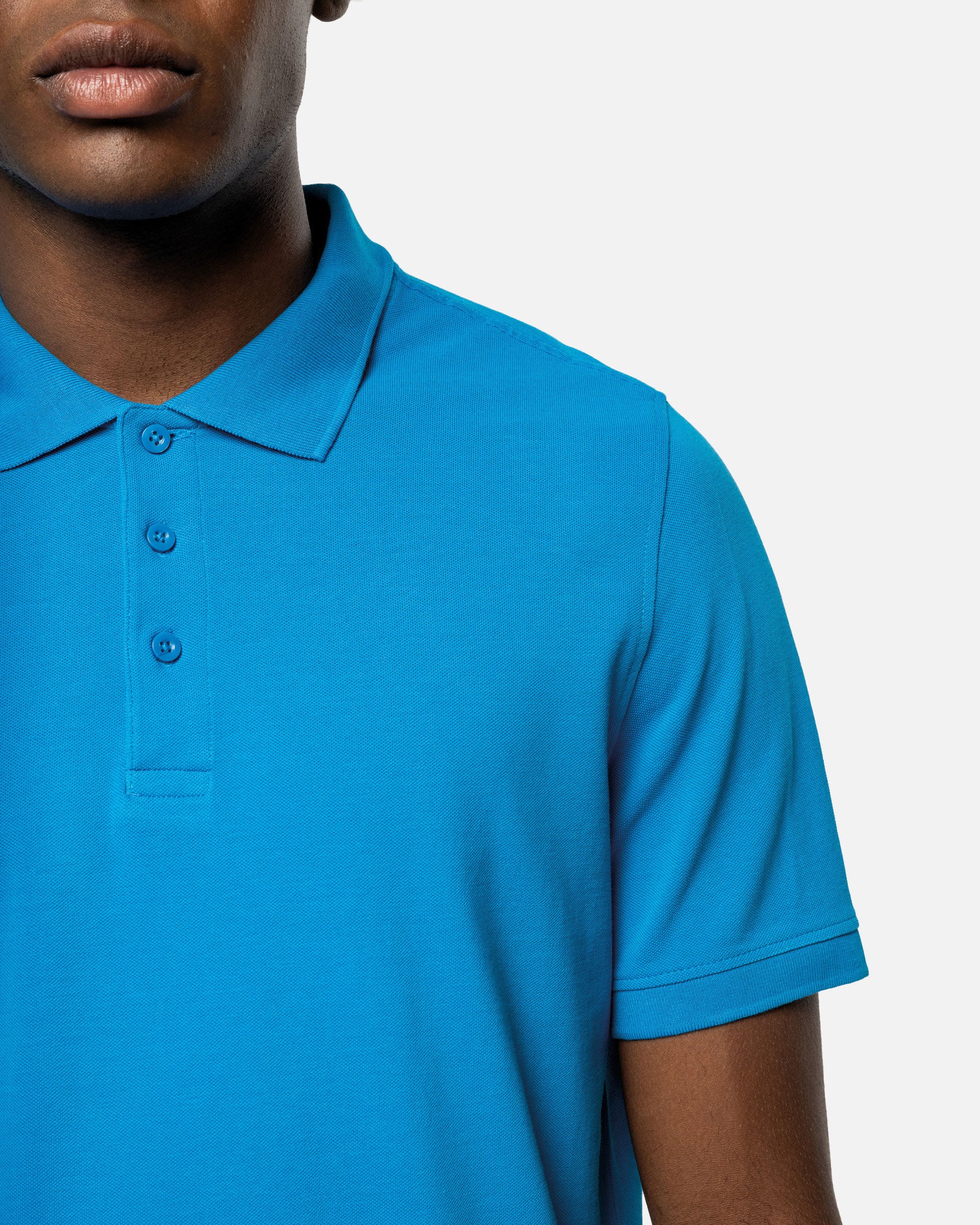 Schweres Herren Piqué Polo T-Shirt von VIVID
