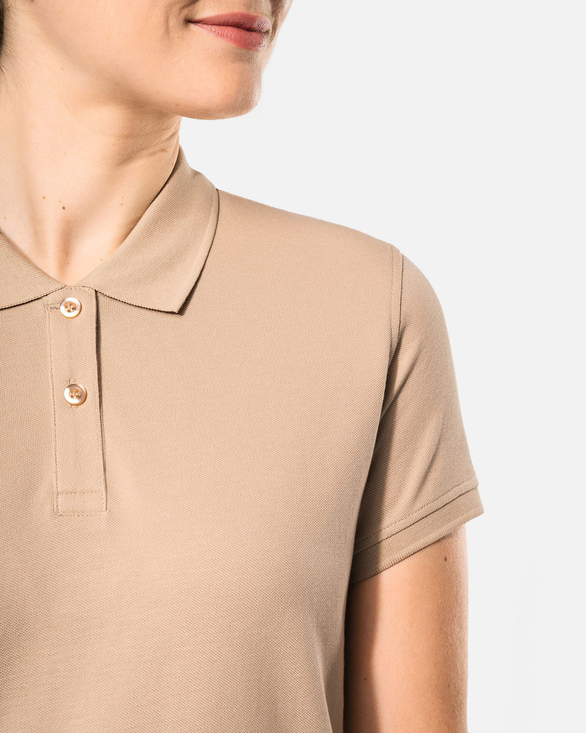 Schweres Damen Piqué Polo T-Shirt von VIVID