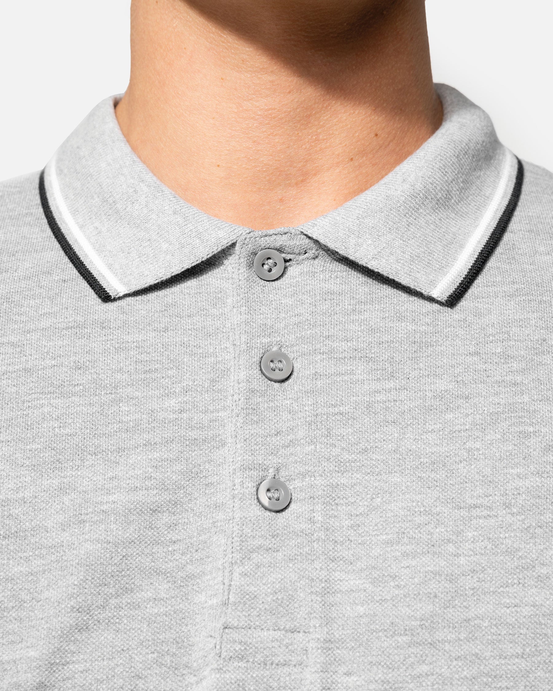 Schweres Herren Piqué Polo T-Shirt mit Kontrastfarben 2.0 von VIVID
