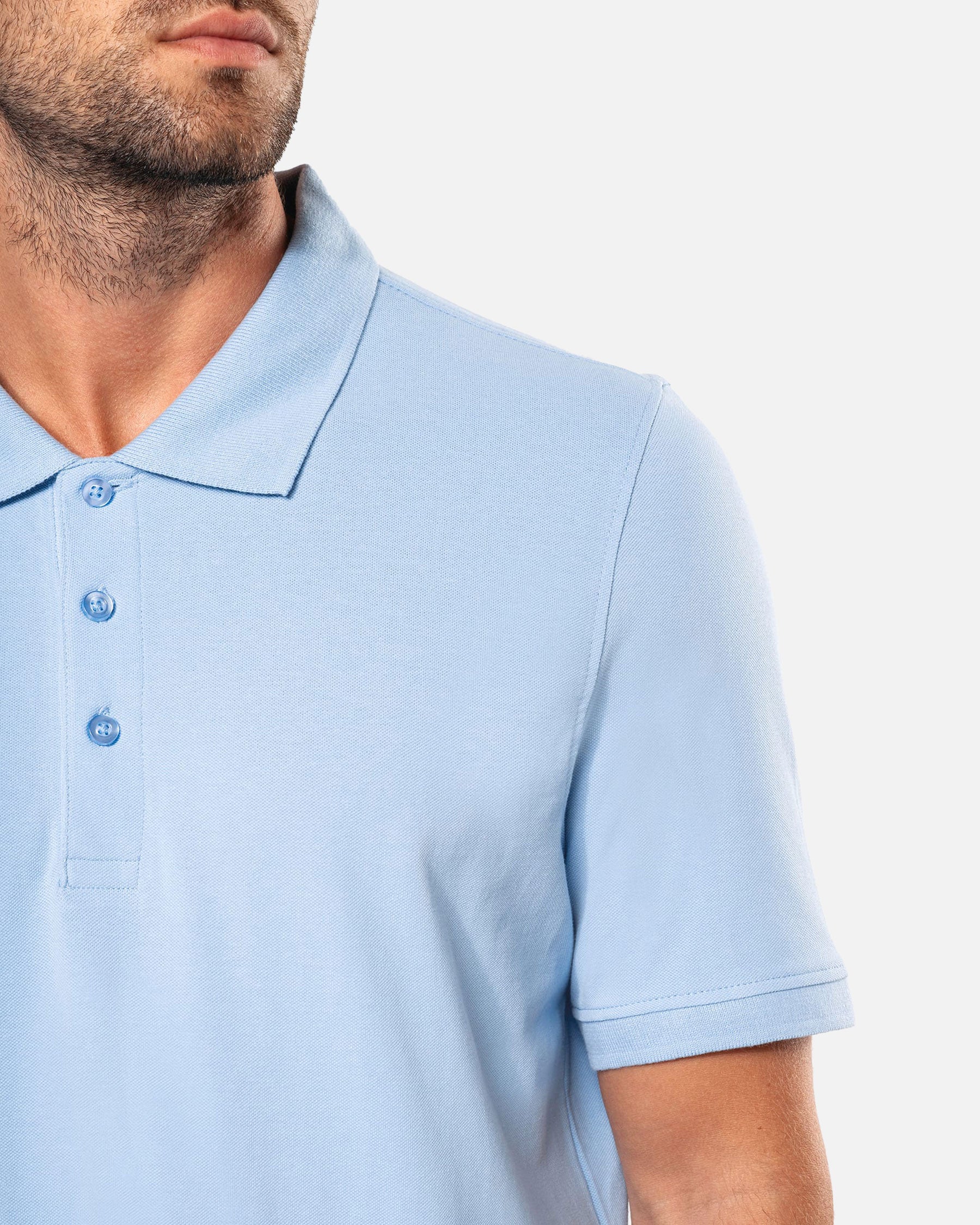 Klassisches Herren Piqué Polo T-Shirt