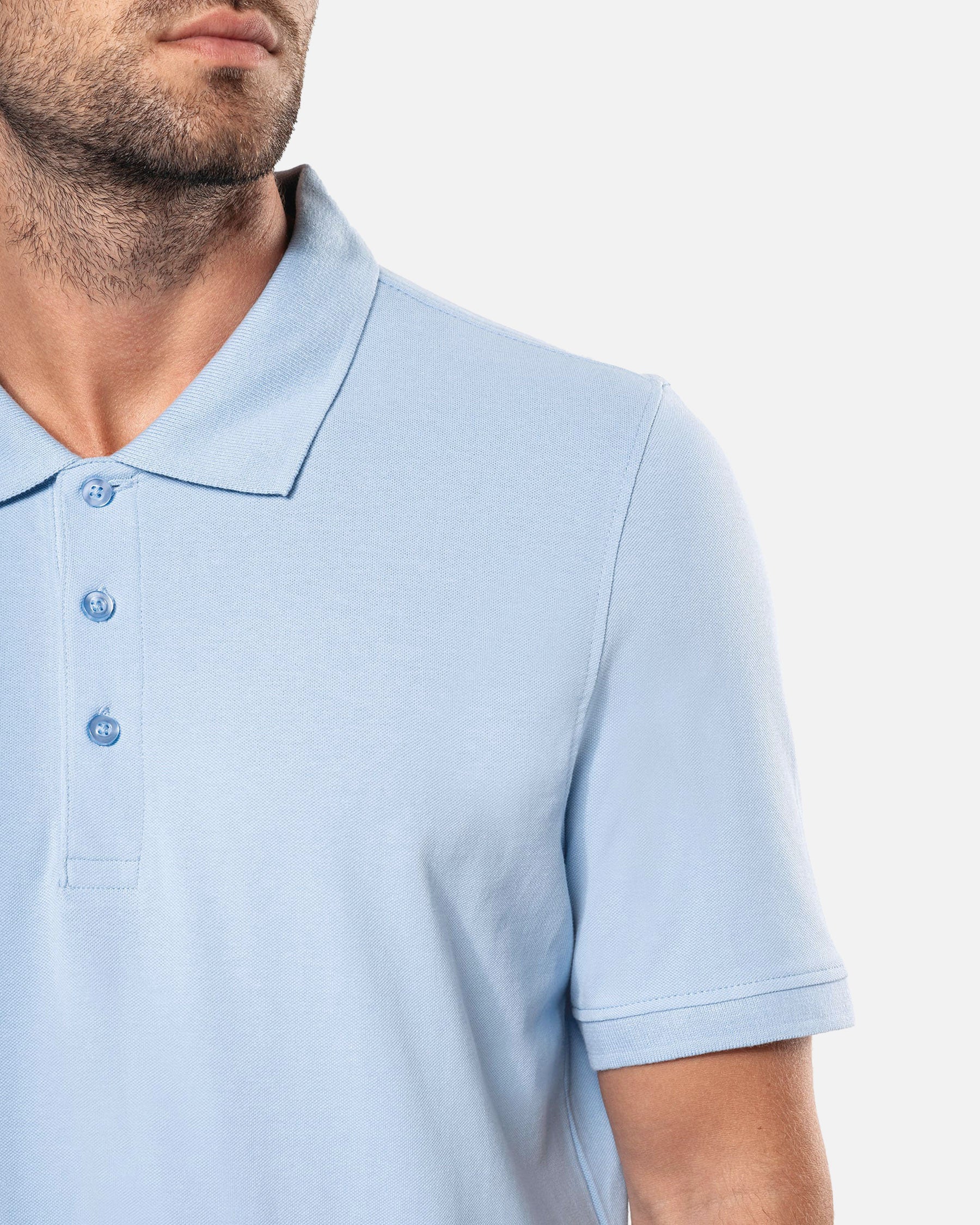 Klassisches Herren Piqué Polo T-Shirt von VIVID