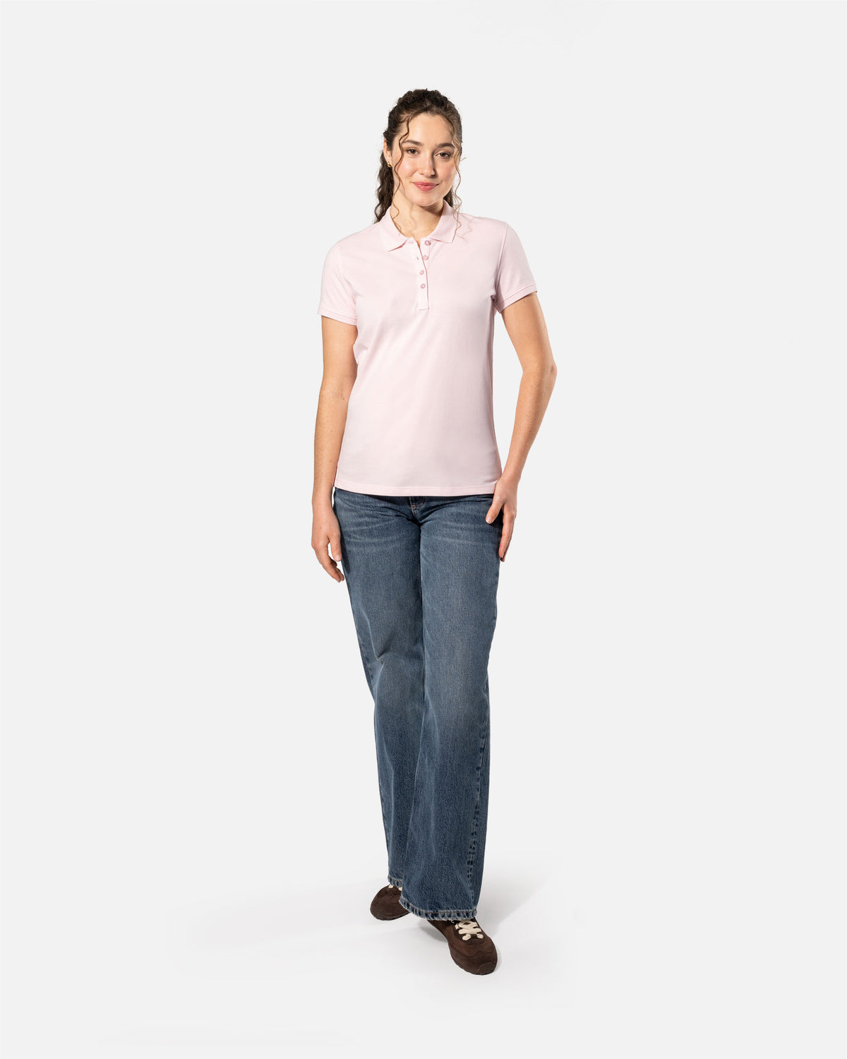 Klassisches Damen Piqué Polo T-Shirt von VIVID