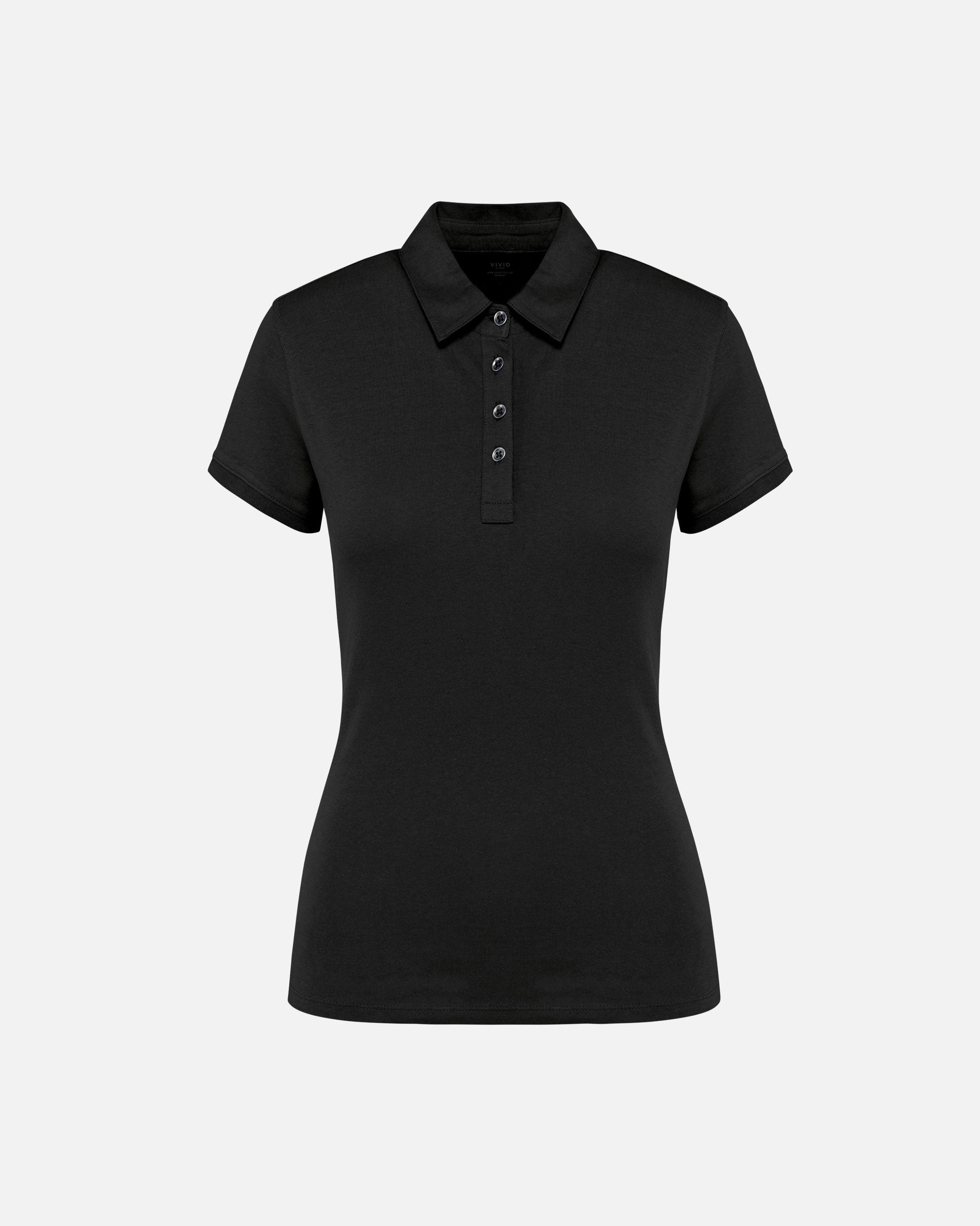 Klassisches Jersey Polo T-Shirt