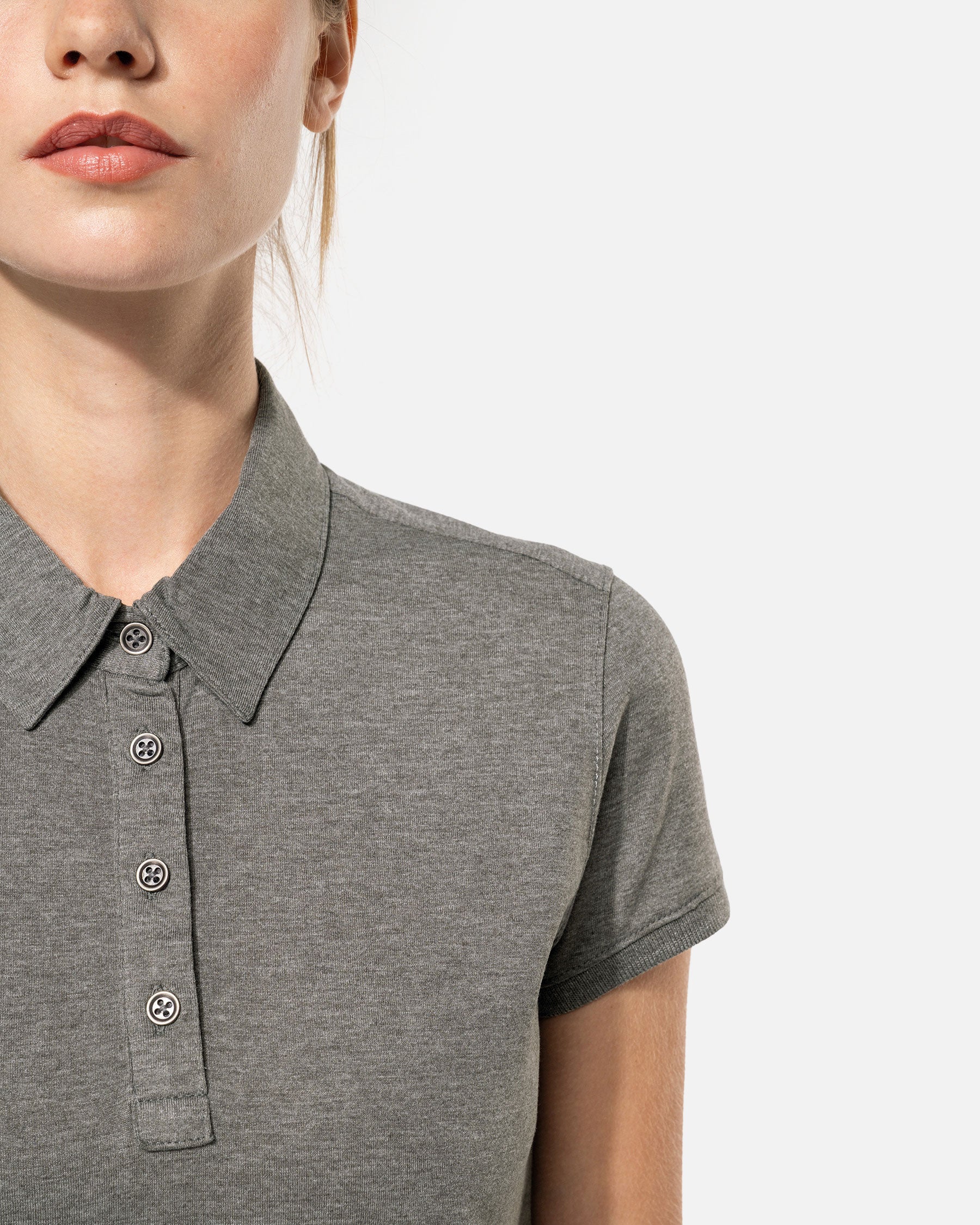 Klassisches Jersey Polo T-Shirt