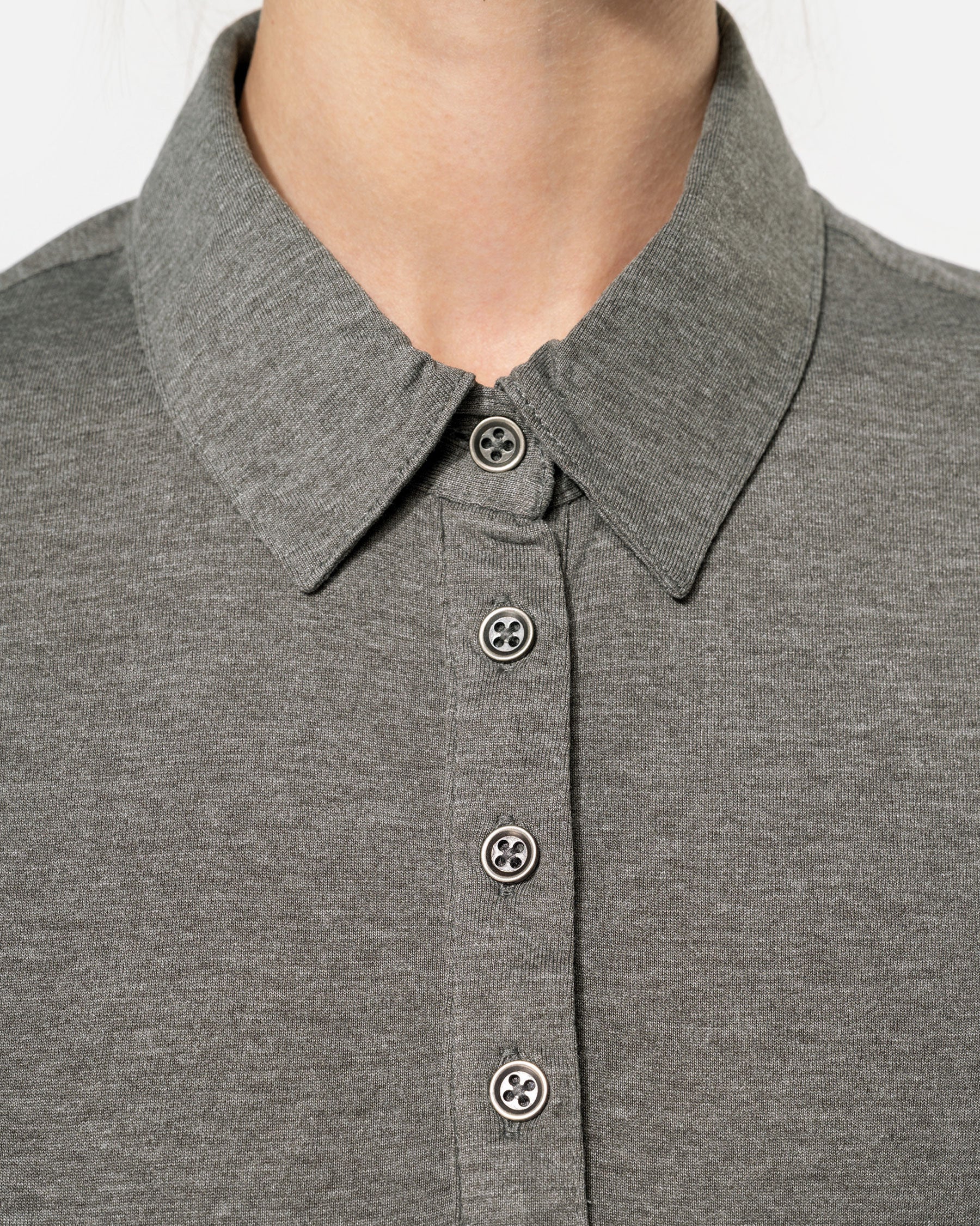 Klassisches Jersey Polo T-Shirt