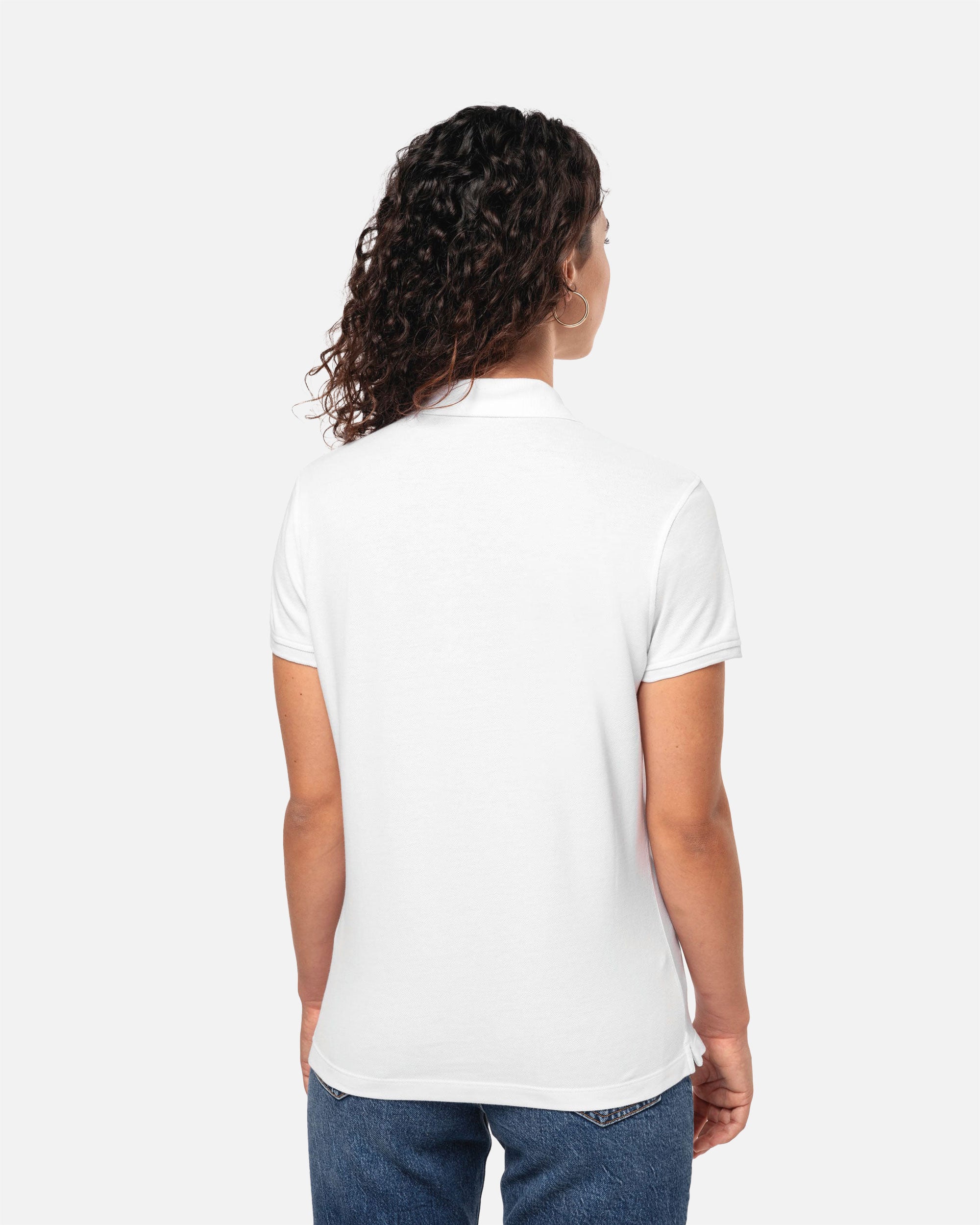 Damen Piqué Polo T-Shirt