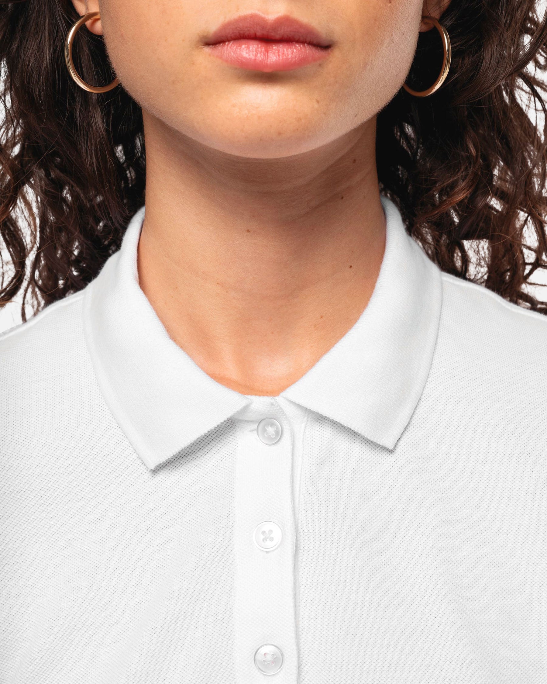 Damen Piqué Polo T-Shirt