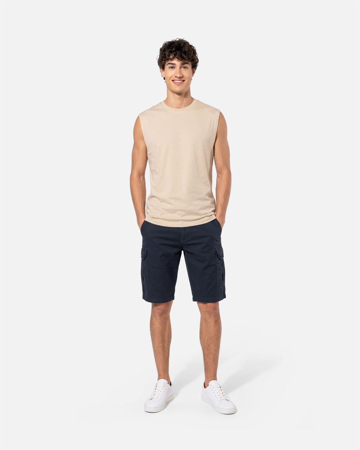 Ärmelloses Herren Bio T-Shirt von VIVID