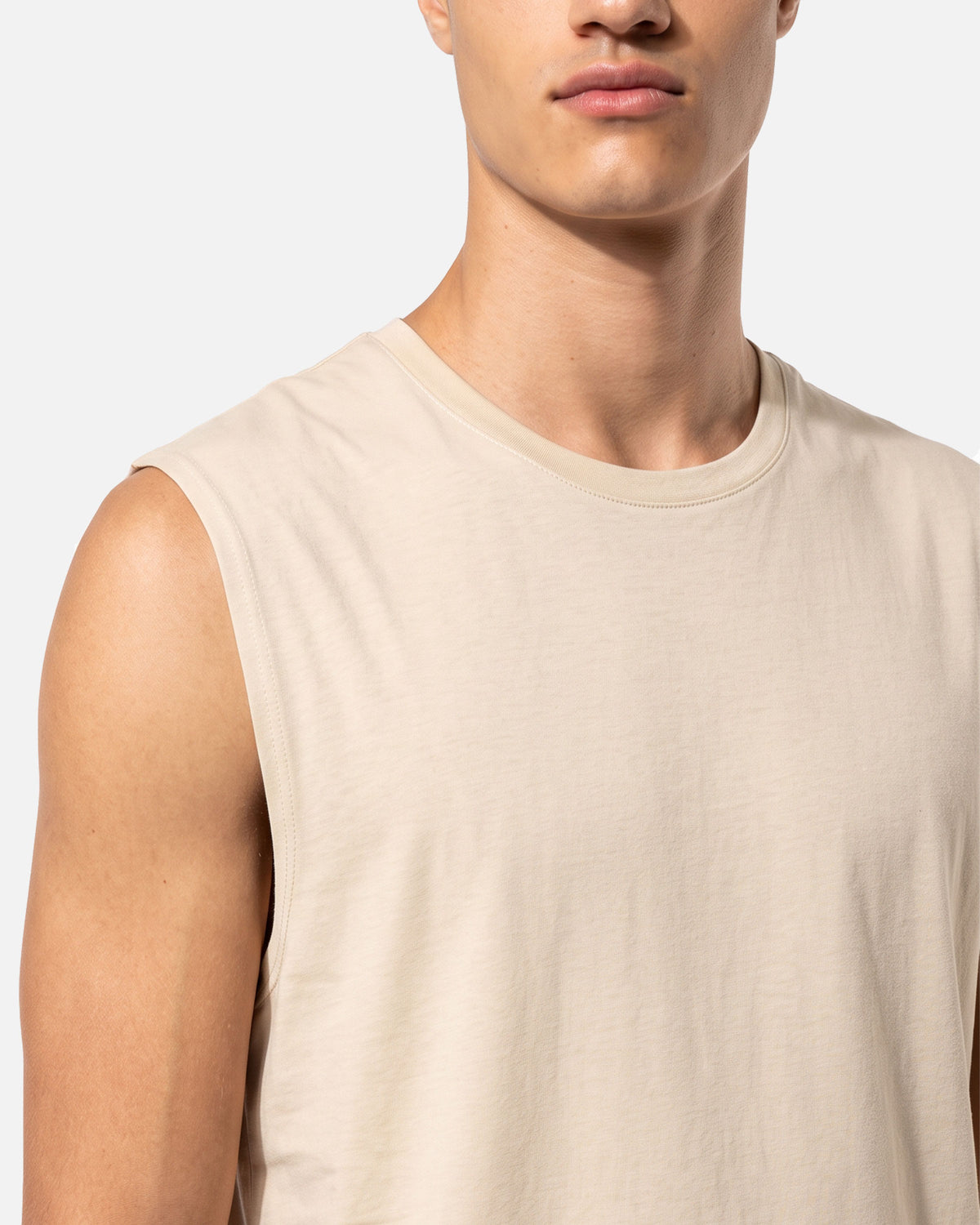 Ärmelloses Herren Bio T-Shirt von VIVID