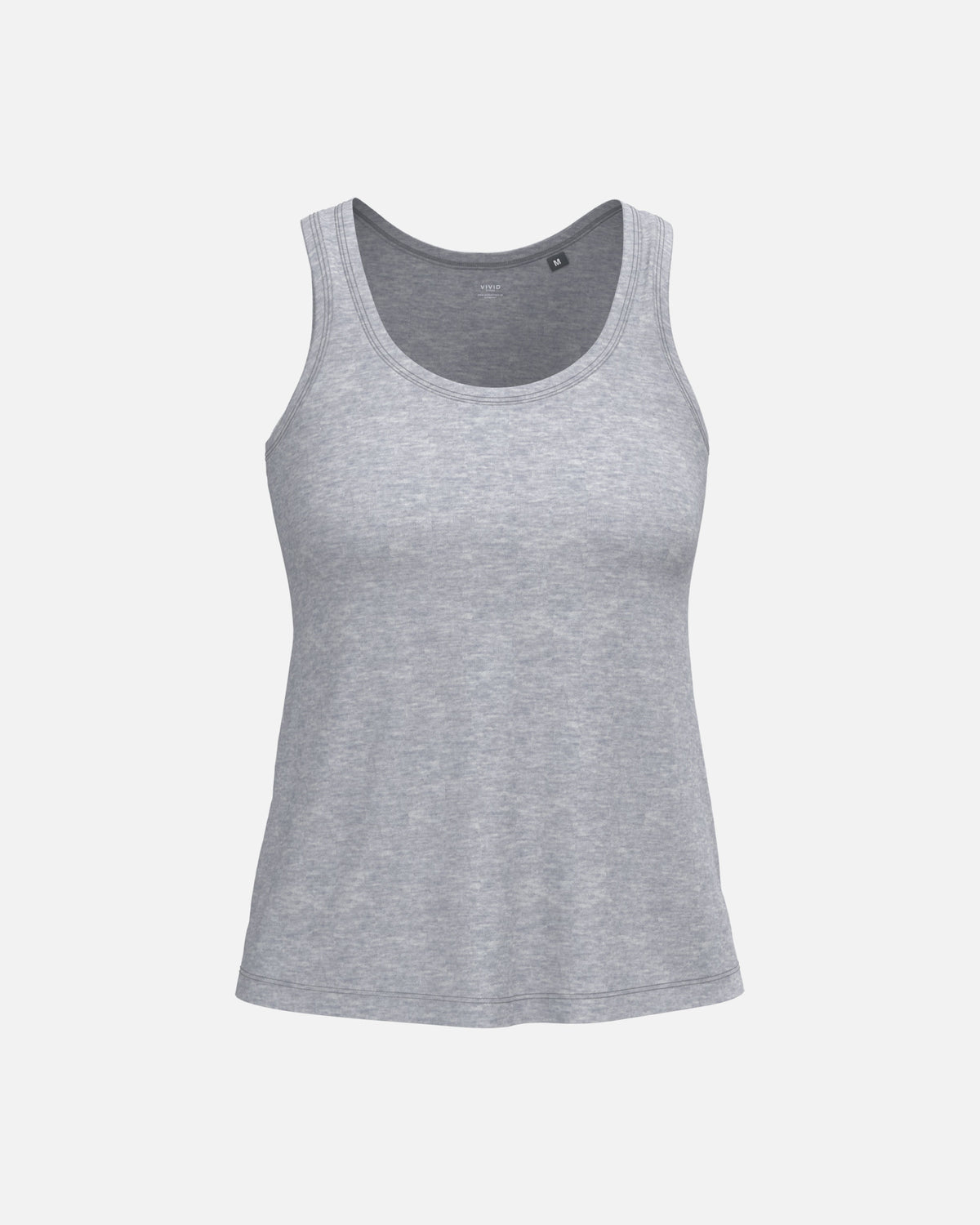 Leichtes Damen Top Grey Heather von VIVID