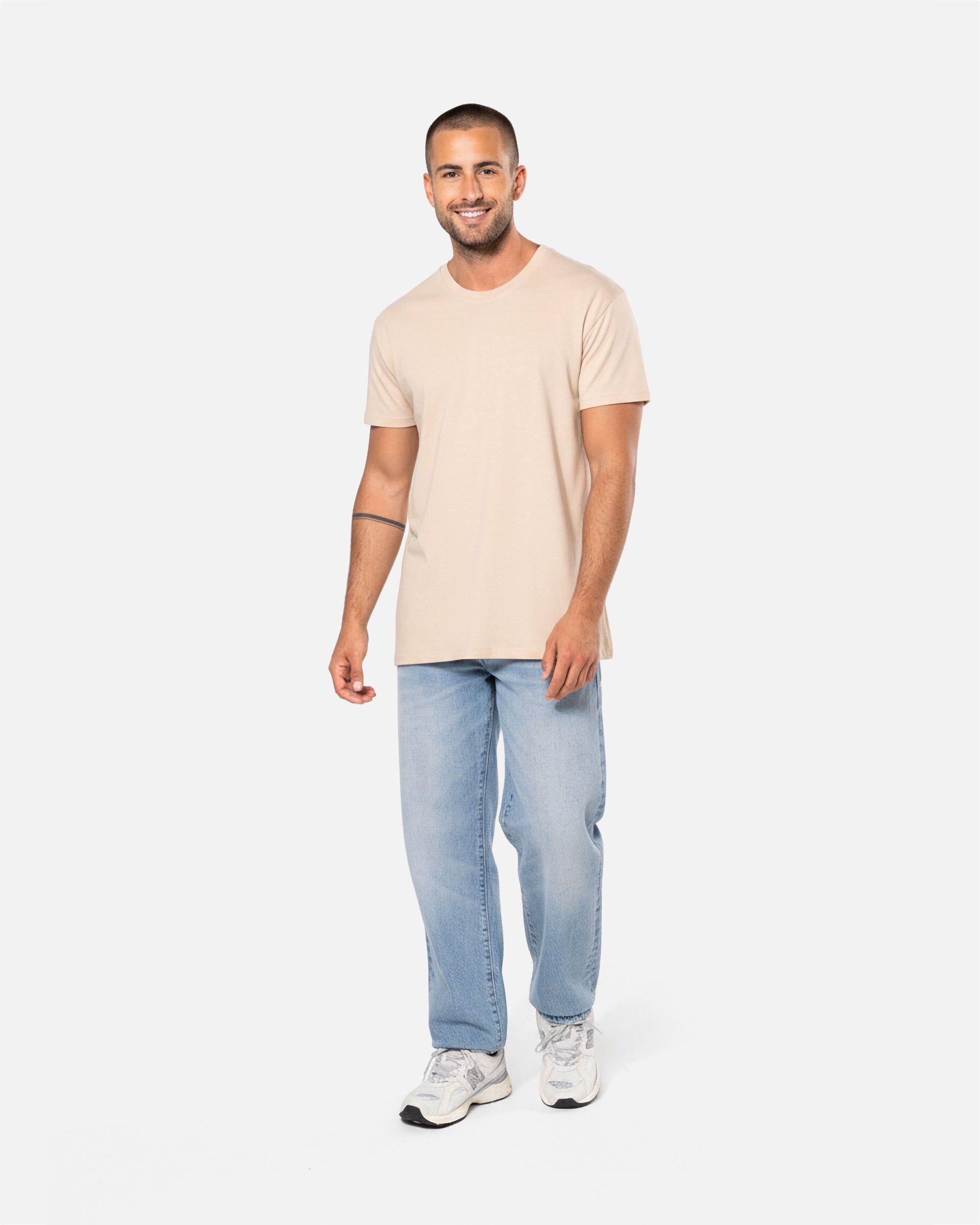 Leichtes Herren Basic T-Shirt von VIVID