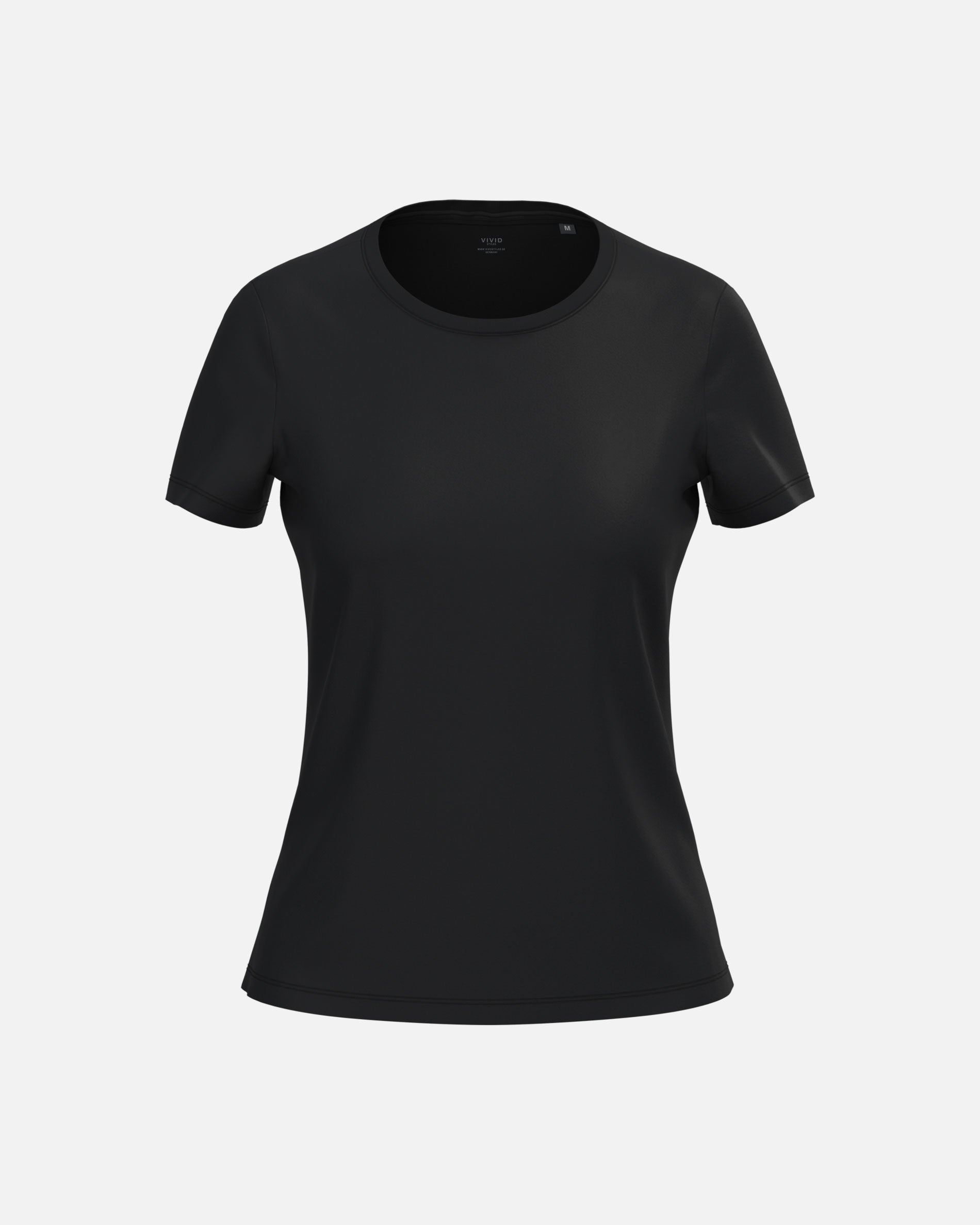 Leichtes Damen T-Shirt Black von VIVID