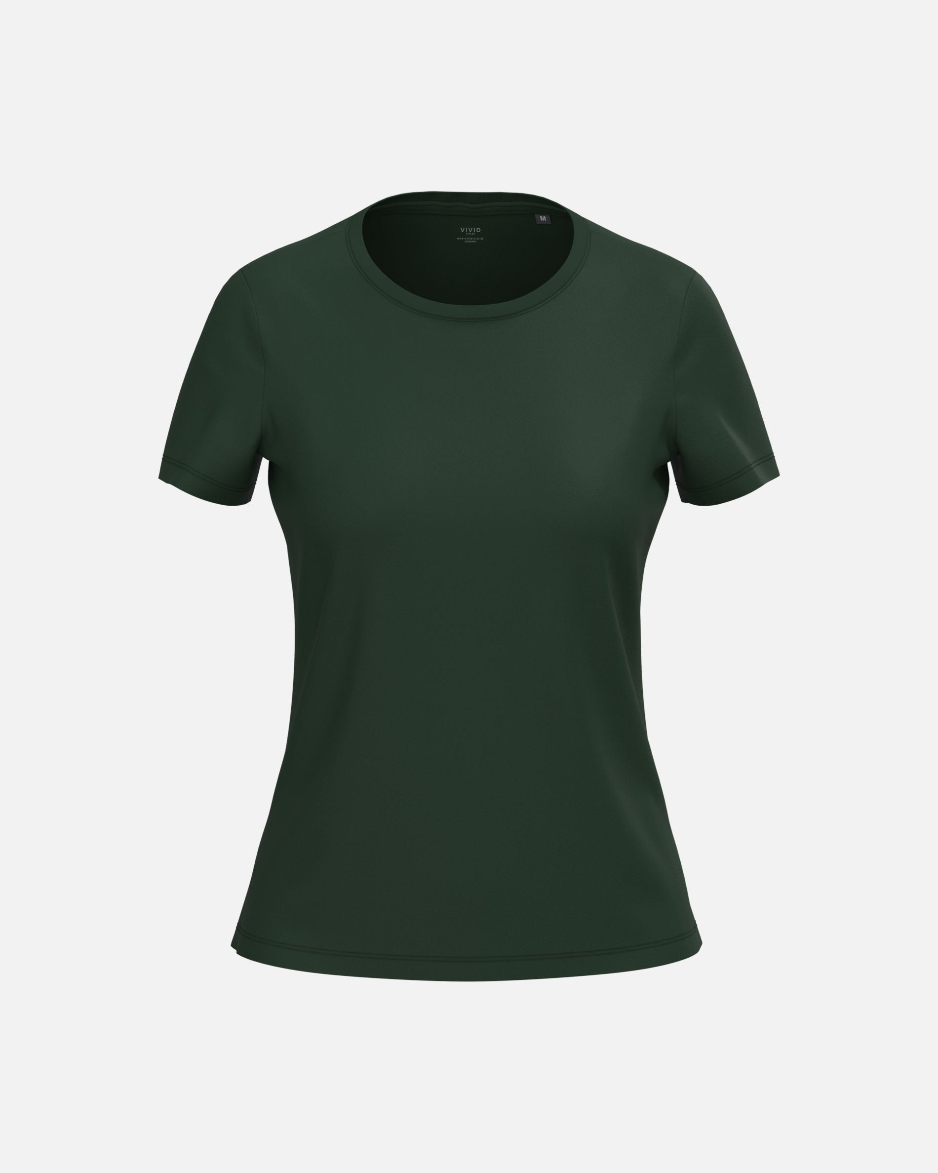 Leichtes Damen T-Shirt Forest Green von VIVID