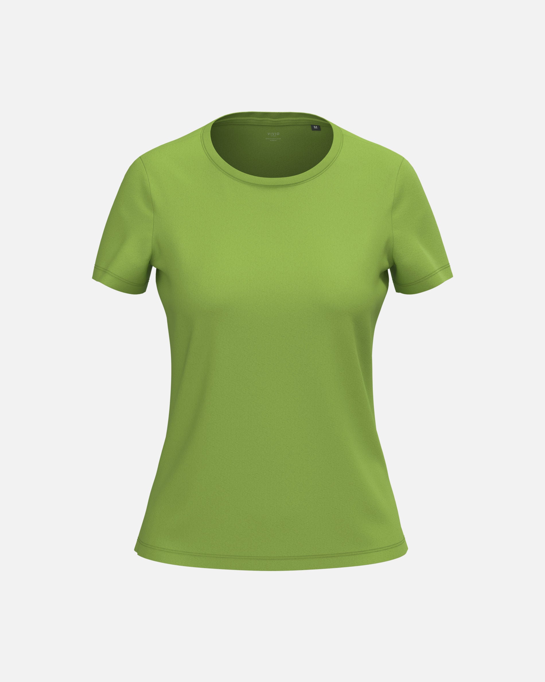 Leichtes Damen T-Shirt Lime Green von VIVID