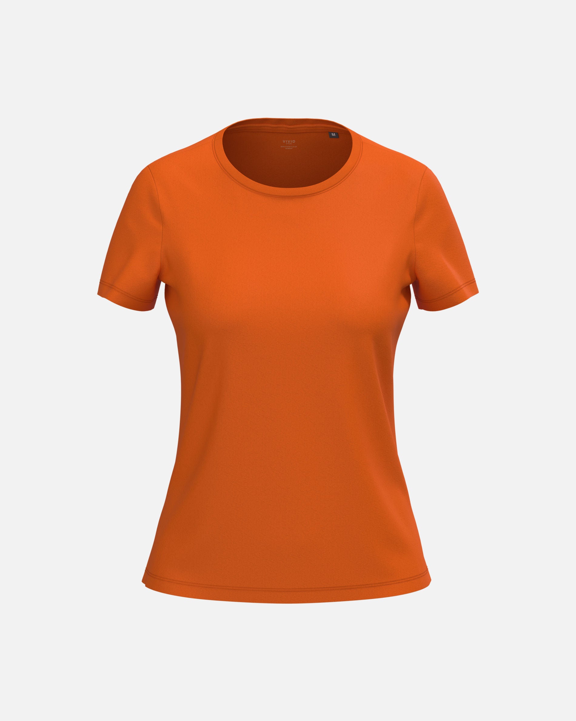 Leichtes Damen T-Shirt Orange von VIVID