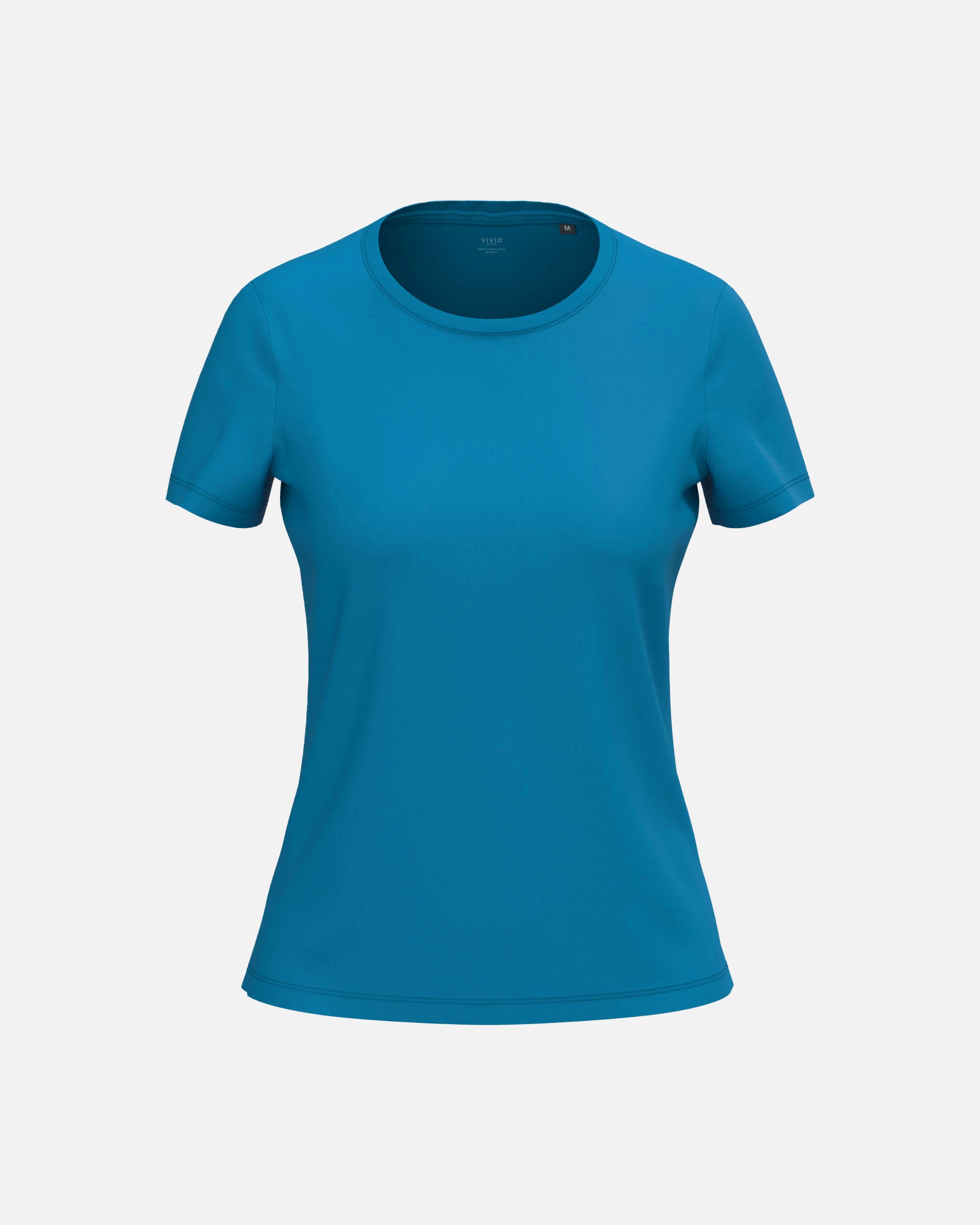 Leichtes Damen T-Shirt Tropical Blue von VIVID