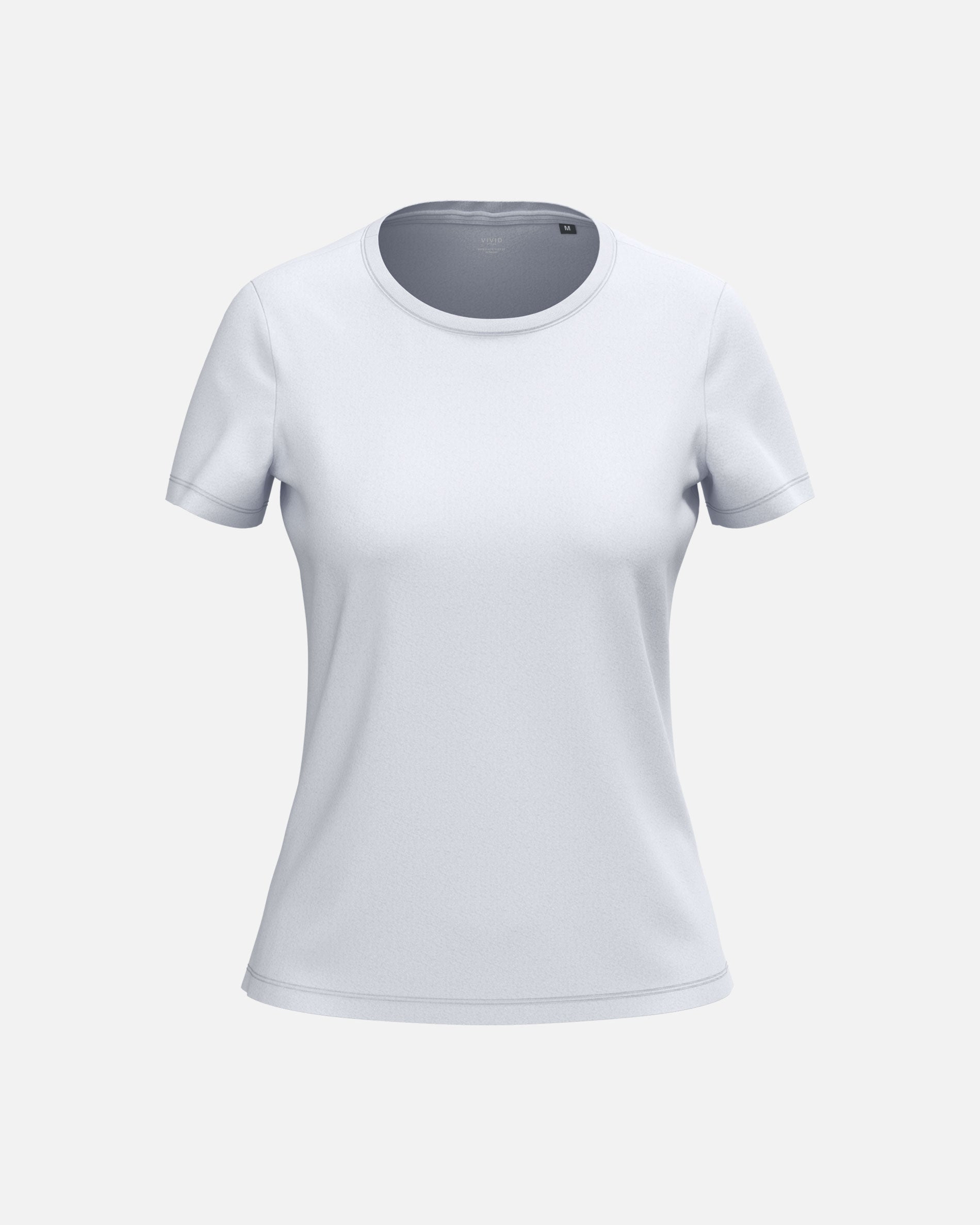 Leichtes Damen T-Shirt White von VIVID