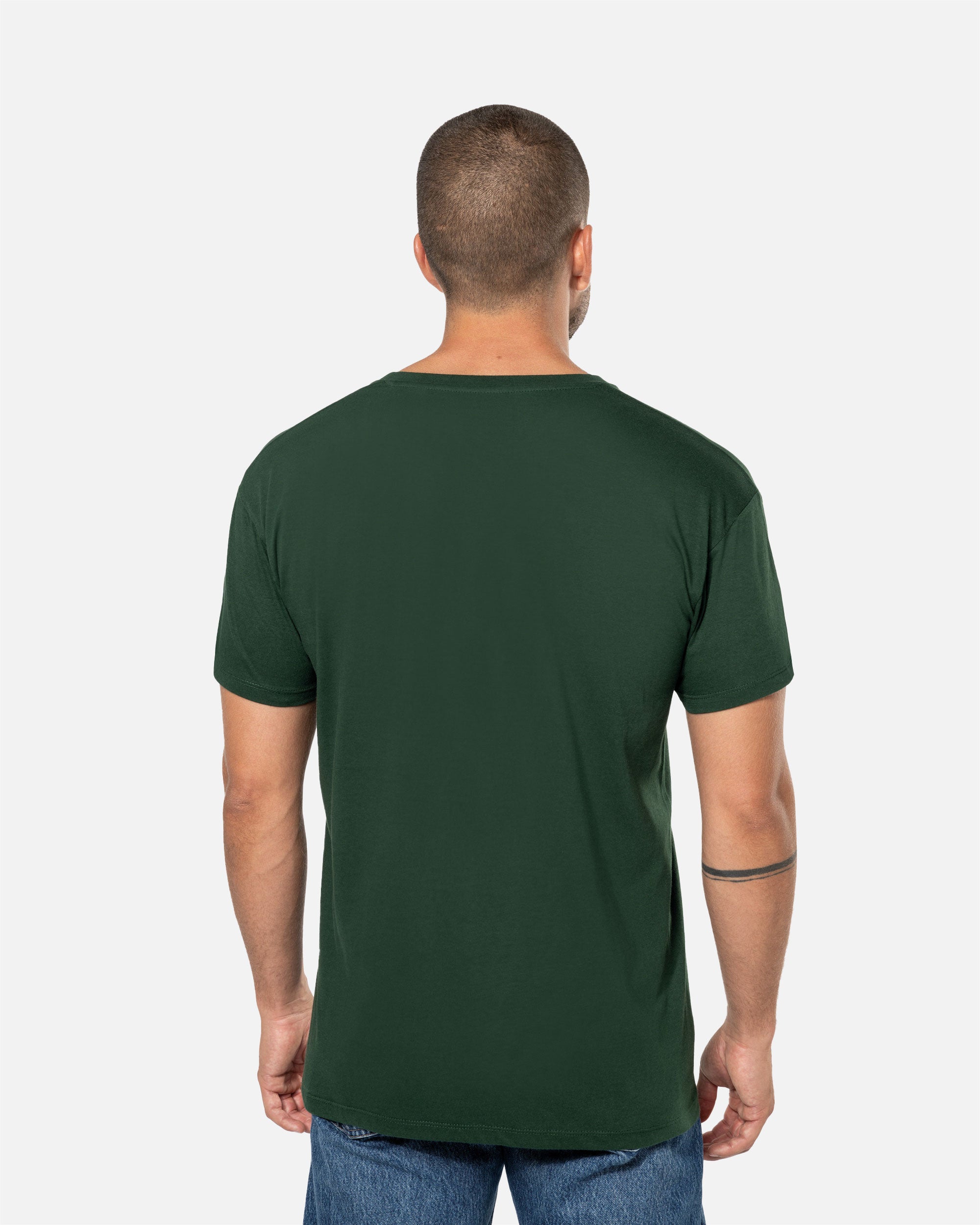 Leichtes Herren Basic T-Shirt mit V-Ausschnitt von VIVID