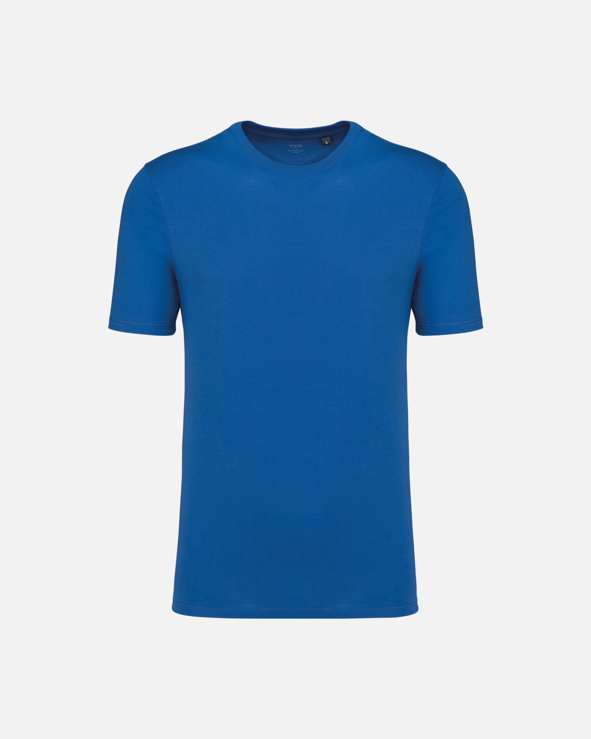 Leichtes Unisex Basic T-Shirt Light Royal Blue von VIVID